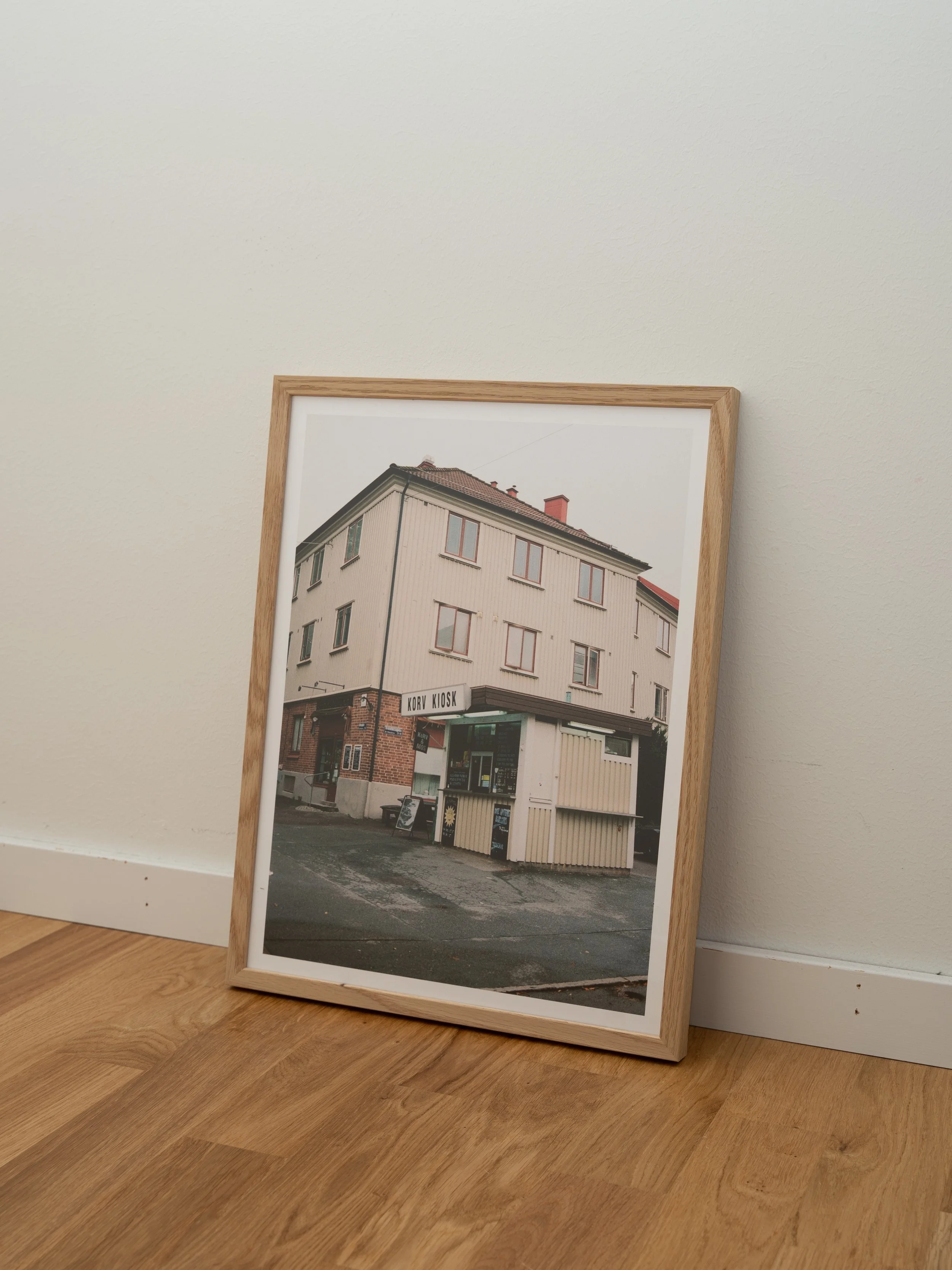 Korv Kiosk visningsexemplar 30x40cm