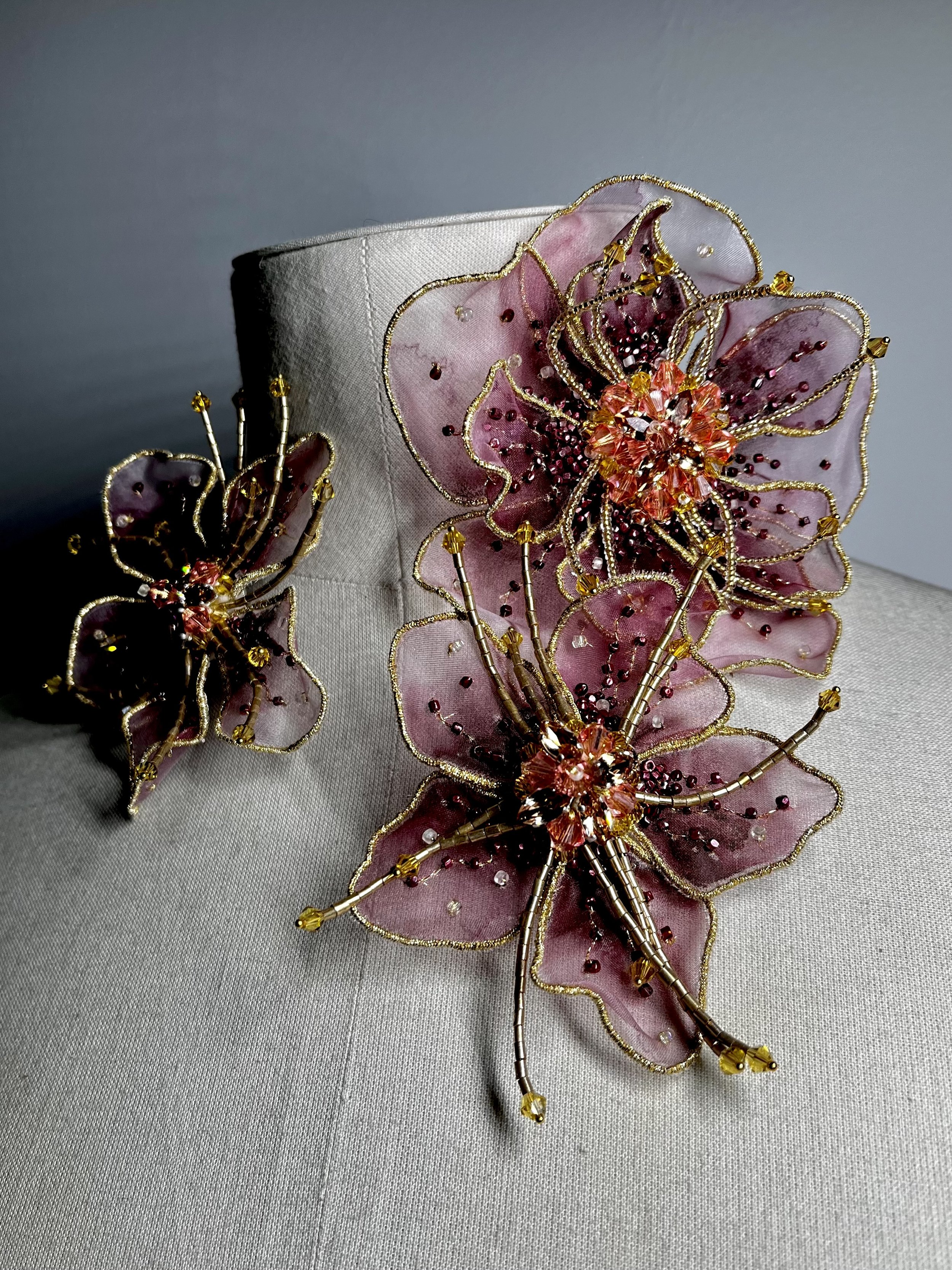 Private Commission, Floral brooch, 2026