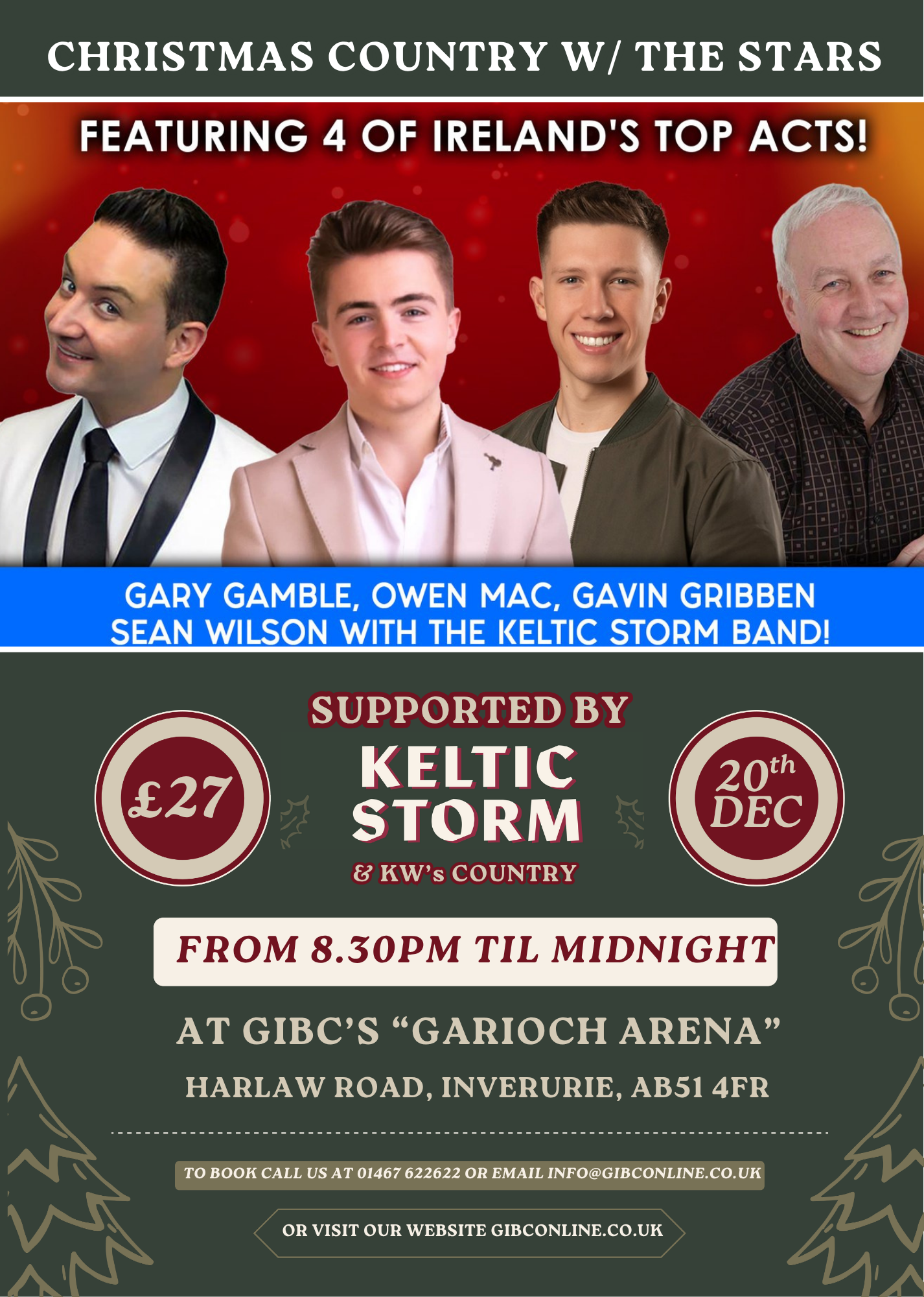 Christmas country w/ keltic storm and kw’s country