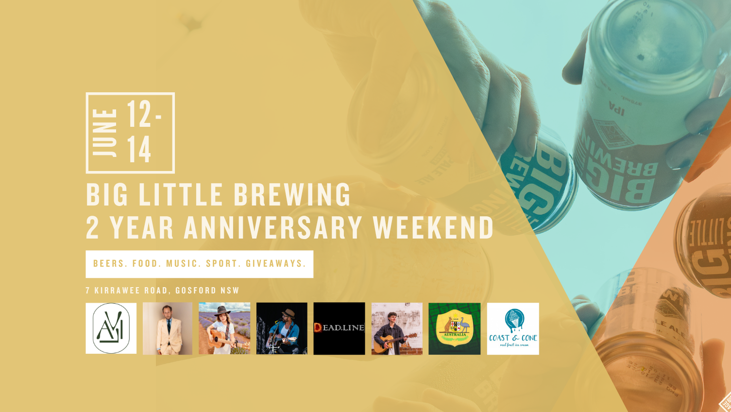 BIG LITTLE BREWING 2 YEAR ANNIVERSARY WEEKEND! 
