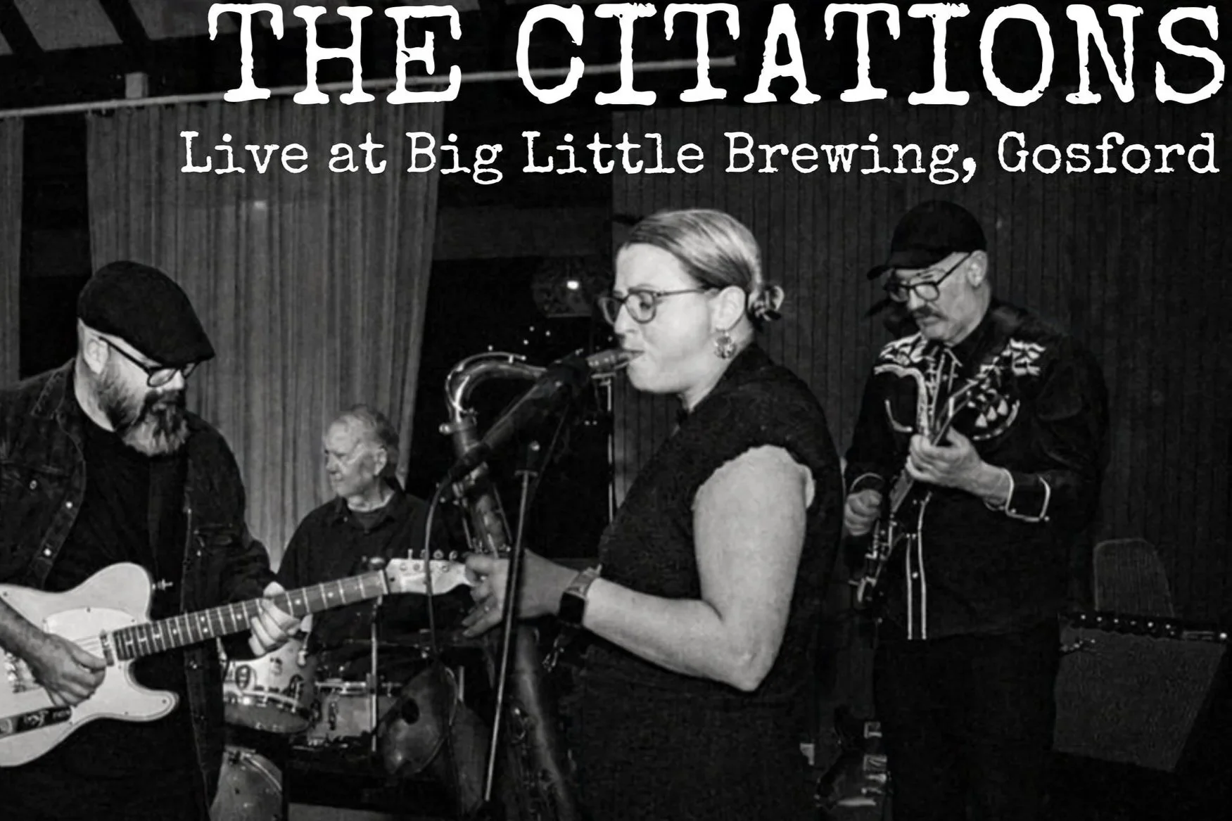 live band: THE CITATIONS