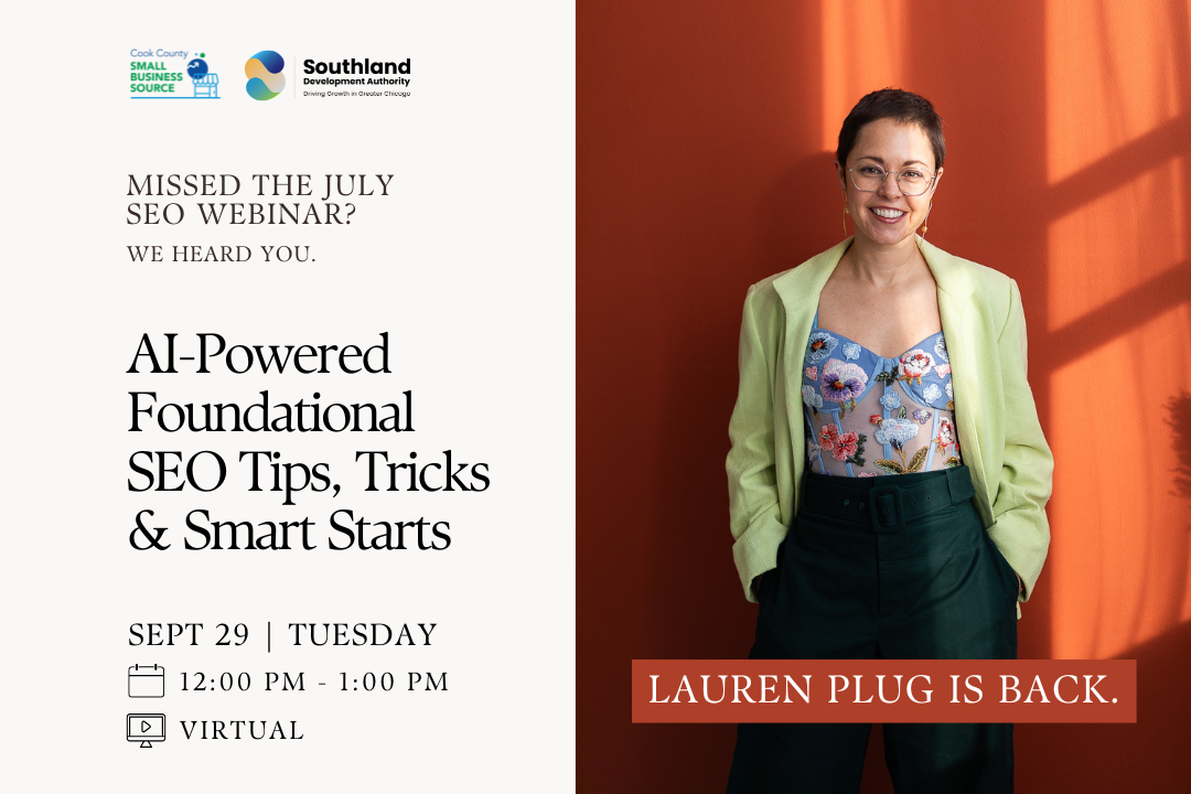 Power Hour: AI‑Powered Foundational SEO — Tips, Tricks &amp; Smart Starts (Webinar)