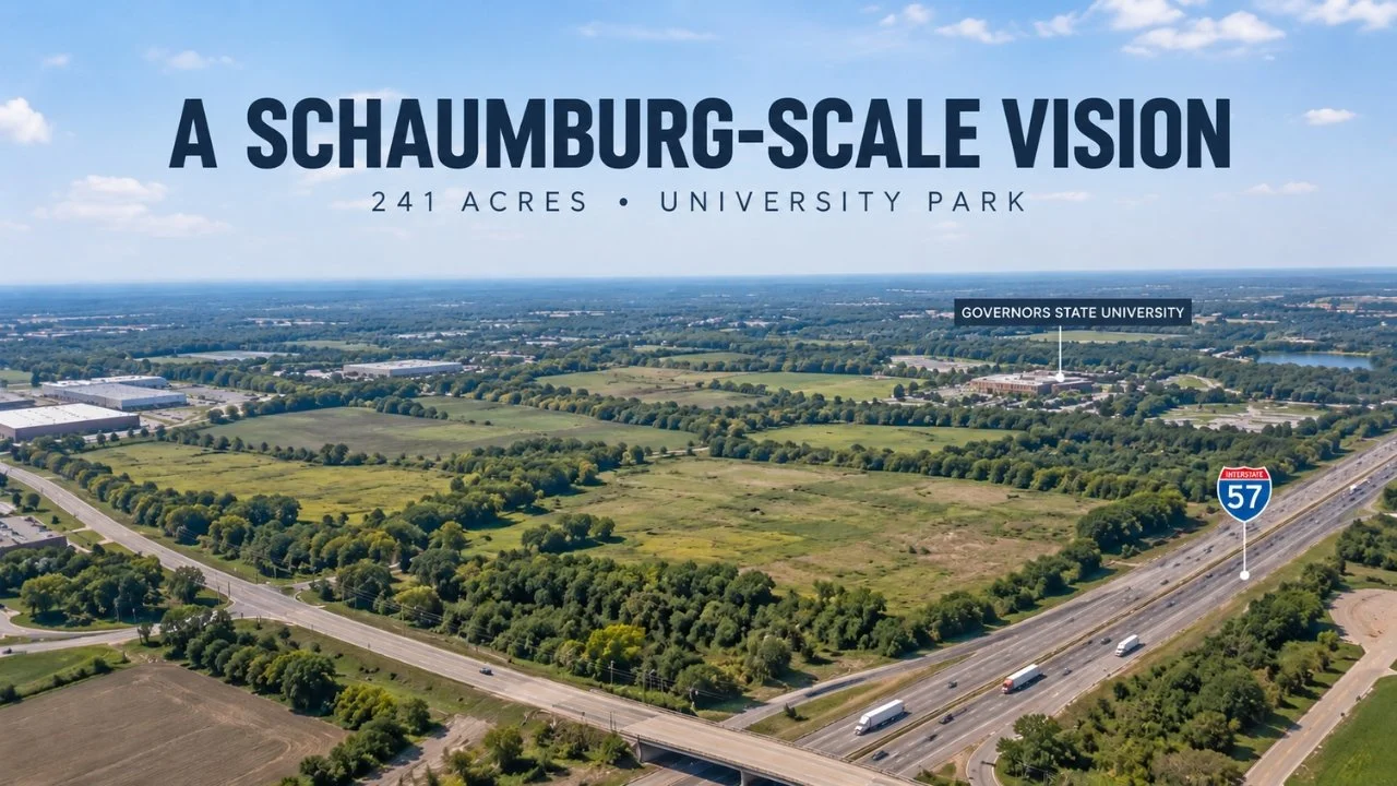 SDA Eyes Schaumburg-Scale Growth With 241-Acre University Park Development