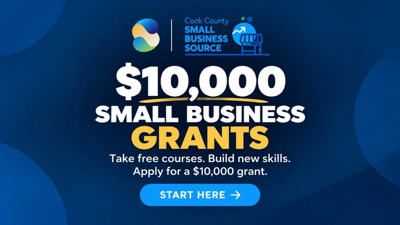 Small Business Owners: Take Free Courses and Apply for a $10,000 Grant