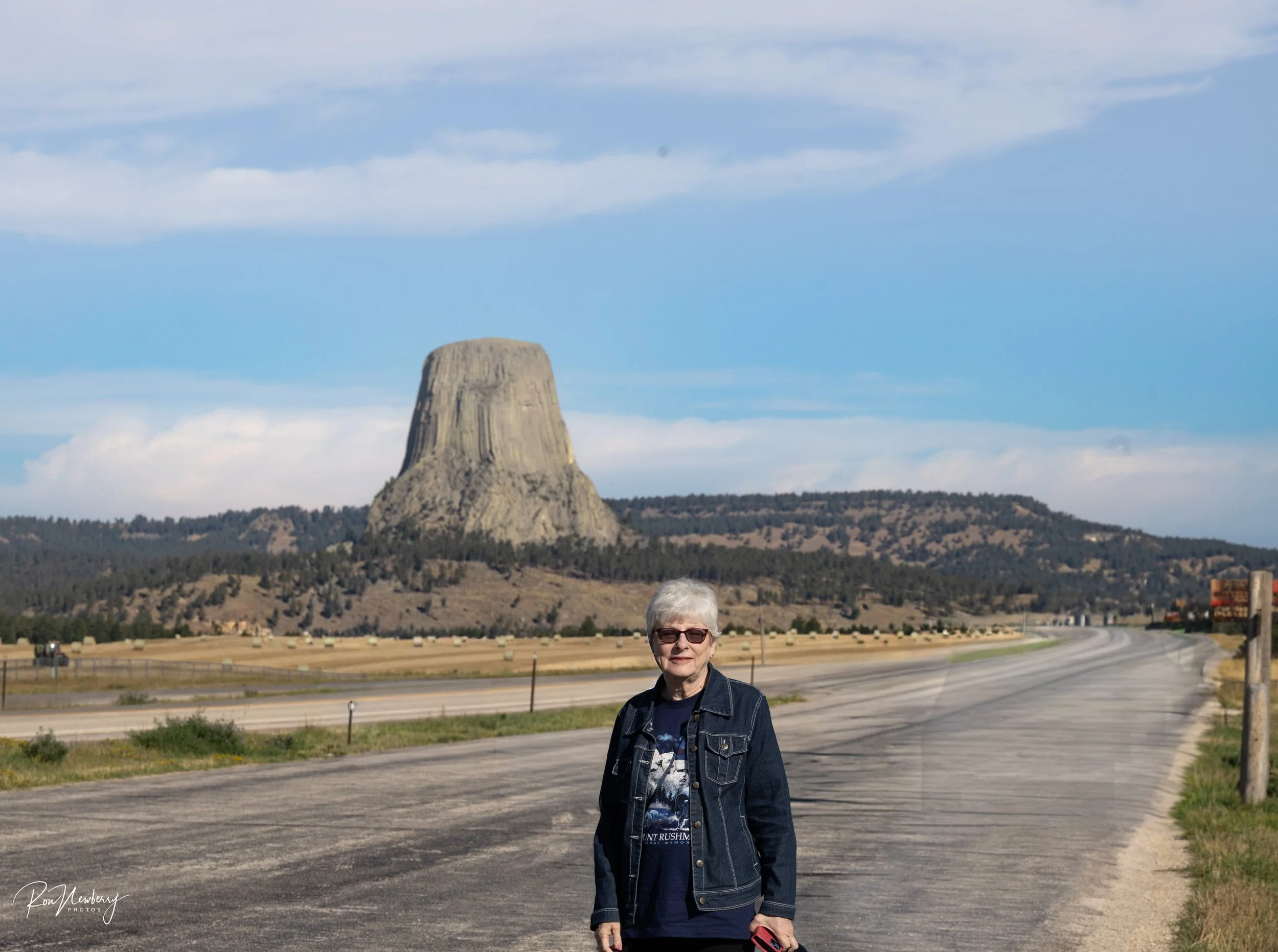 Debbie at Devil's Tower