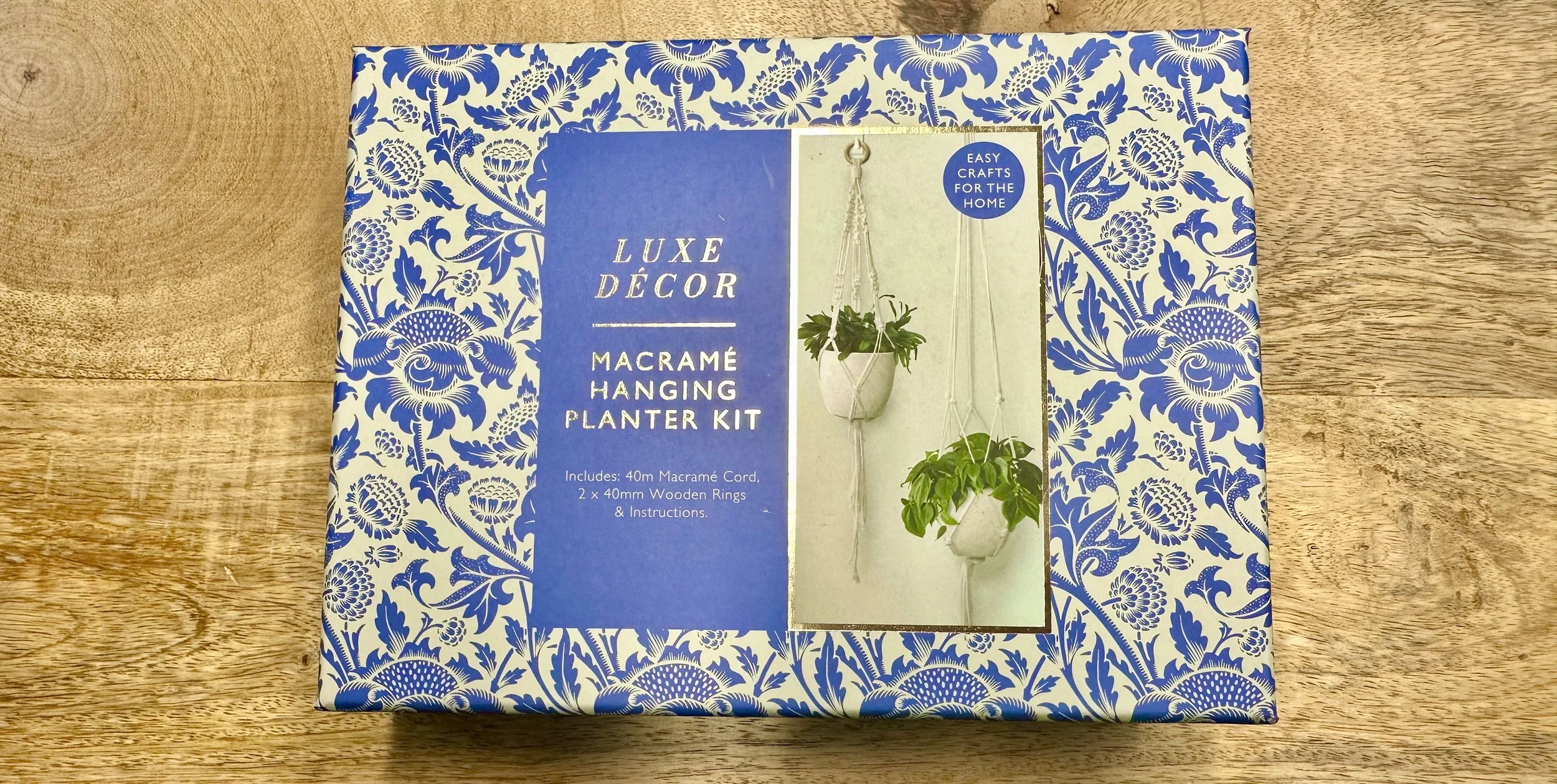 Macrame Hanging Planter Kit