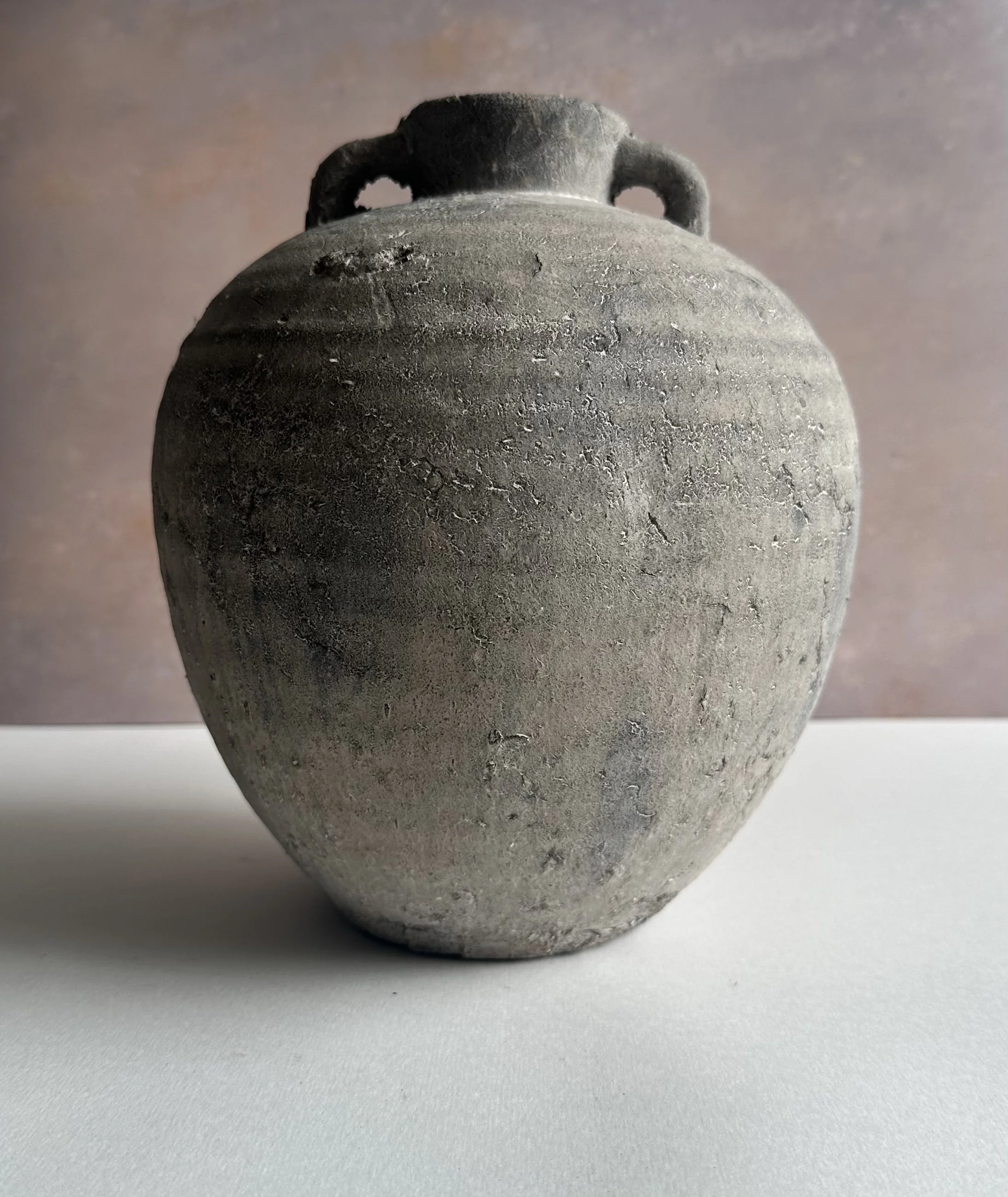 Ribbed Olea Jar