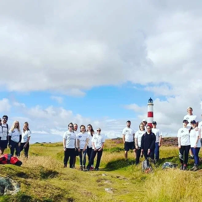 チャリティウォークINスコットランド