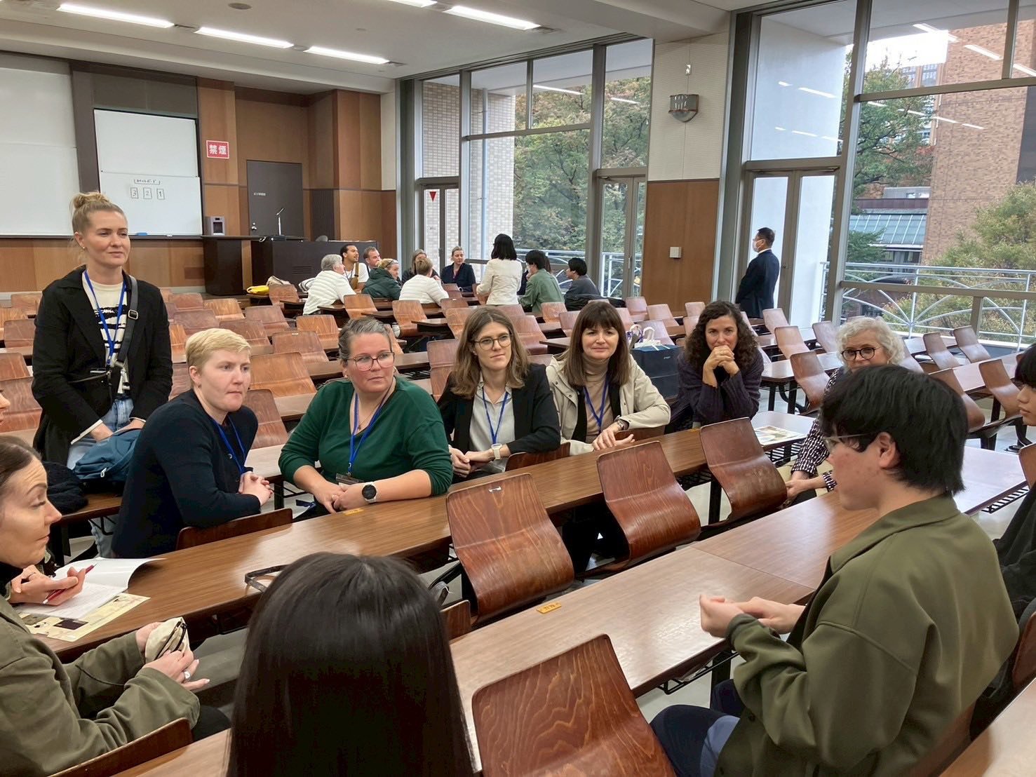 アイスランド教員団が学習院大学を訪問しました