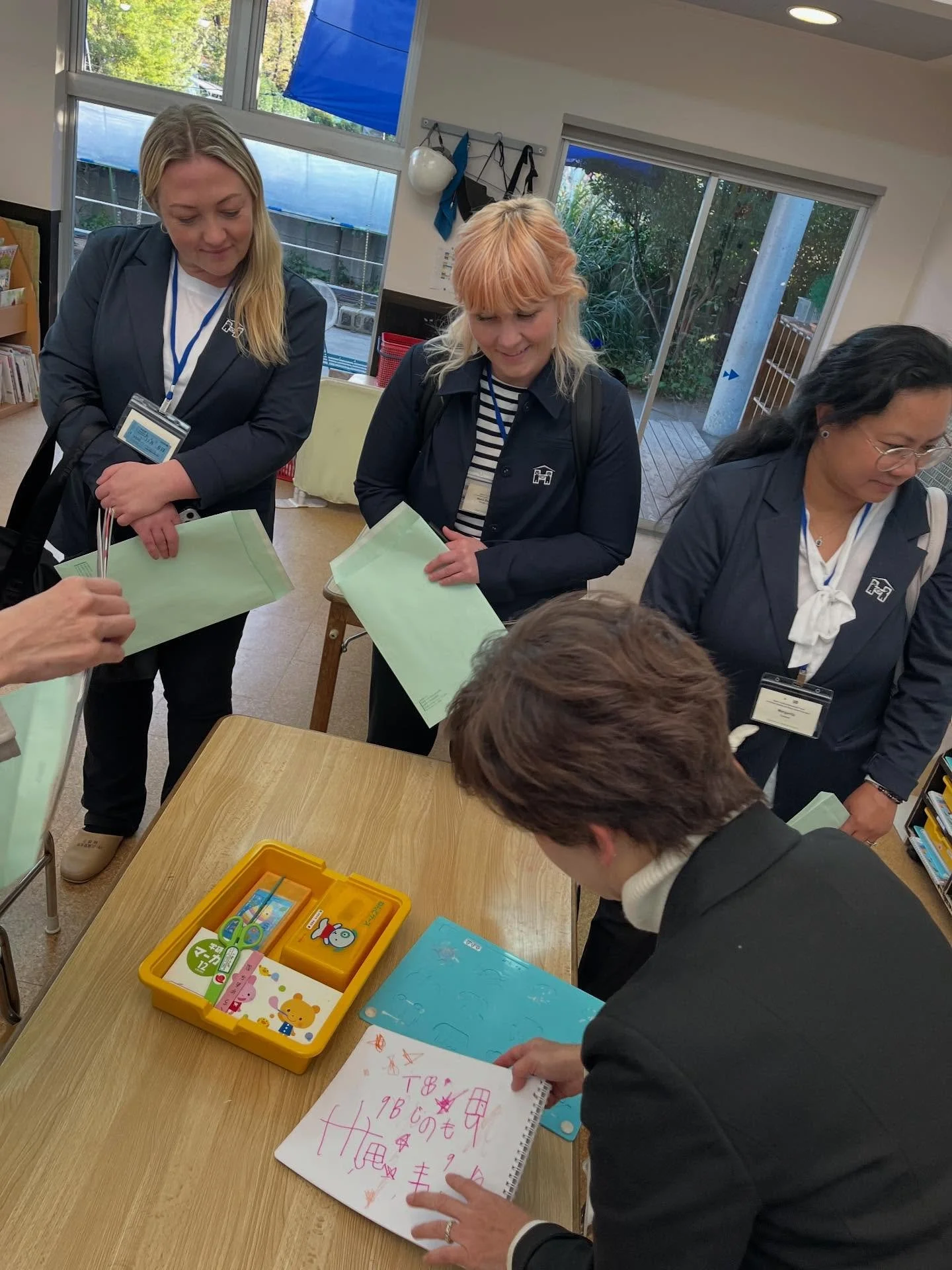 武蔵野大学附属幼稚園を訪問しました