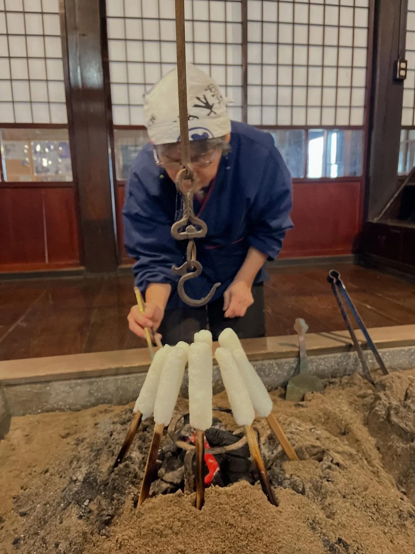 秋田県できりたんぽ体験をしました