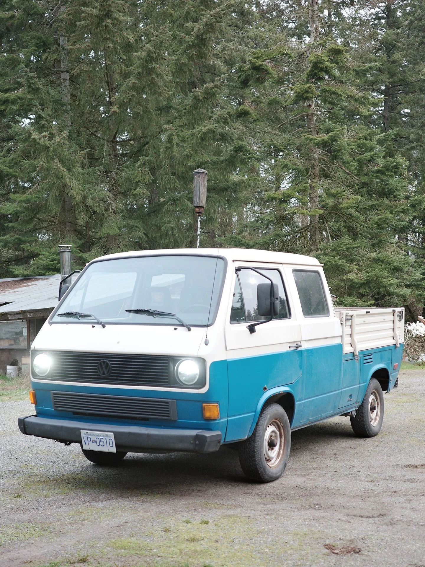 Shameless double post for today because everyone loves a good before and after #vanagon #syncro #doka #radwagen