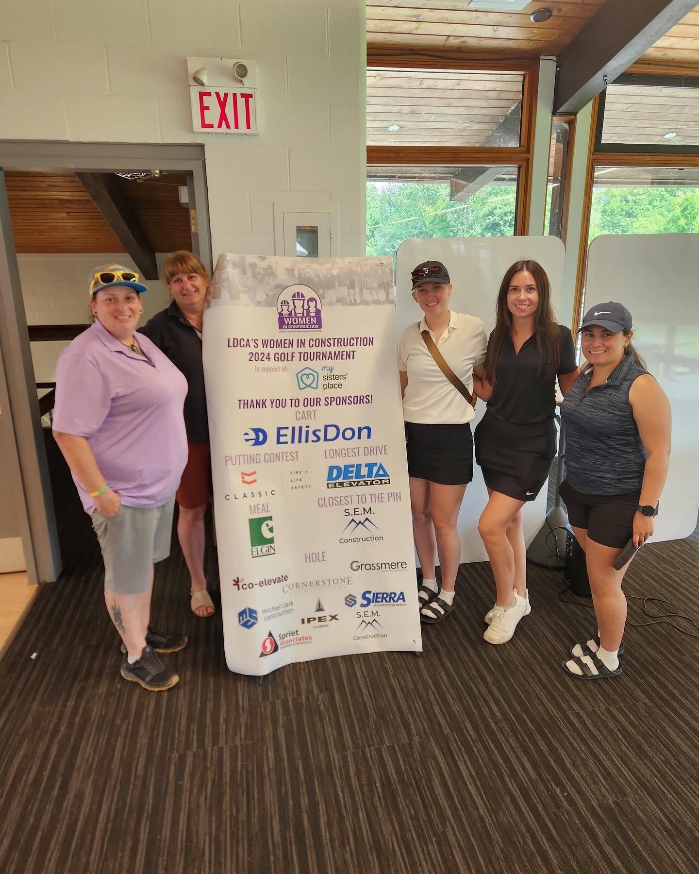 The ladies of our engineering and architectural teams had a great day at the LDCA Women in Construction golf tournament in support of My Sister&rsquo;s Place.  We only had to yell fore once! 

@ldcaconnect @ldca_wic @mysistersplace.ldnont 

#sprietas