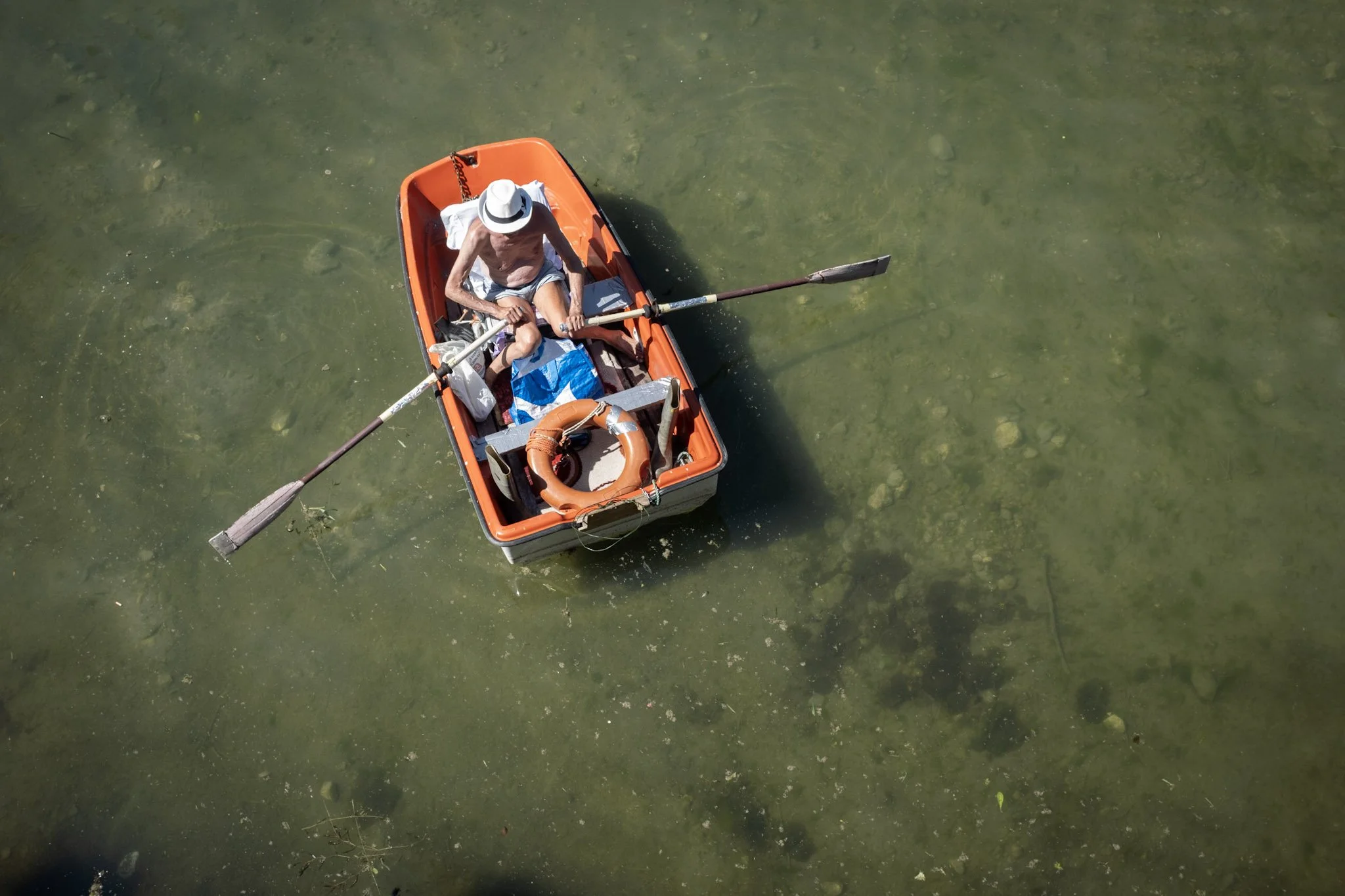 A Man Heads Out to Sea ~ South Tyrol