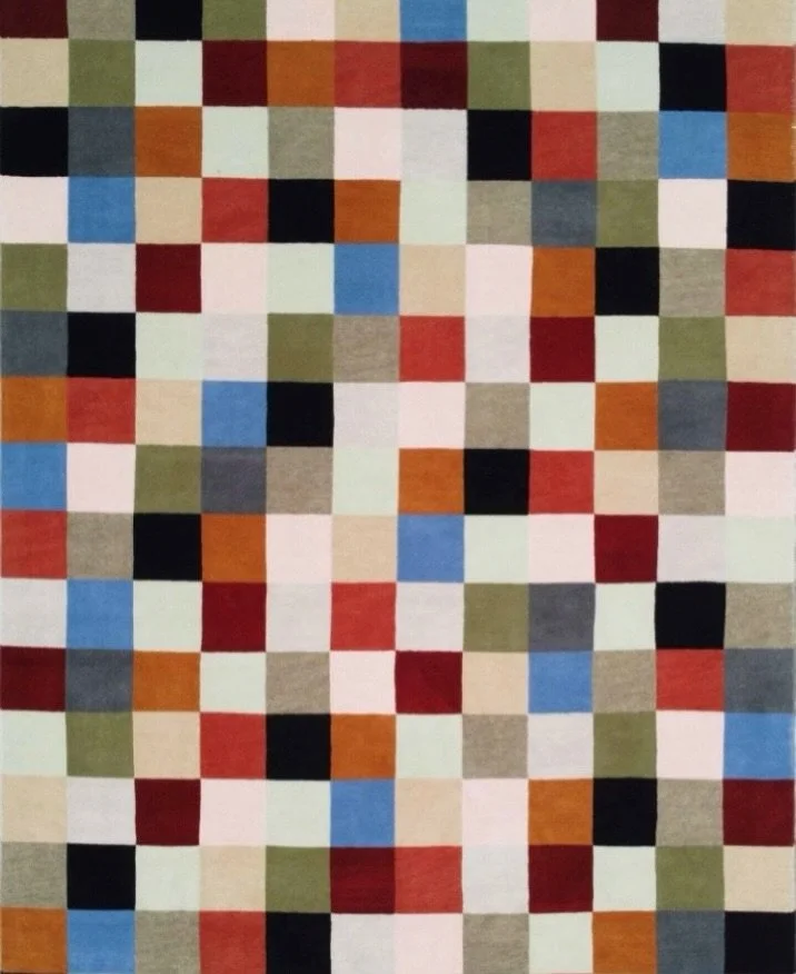 ~ COLOUR STUDY ~

⬜️ This multi colour check design is one of the first rugs woven by artisans training at Karuna Universal Weaving Centre. This rug was produced by artisans Fulmaya, Pabitra and Sandesh as part of their training, demonstrating how cr