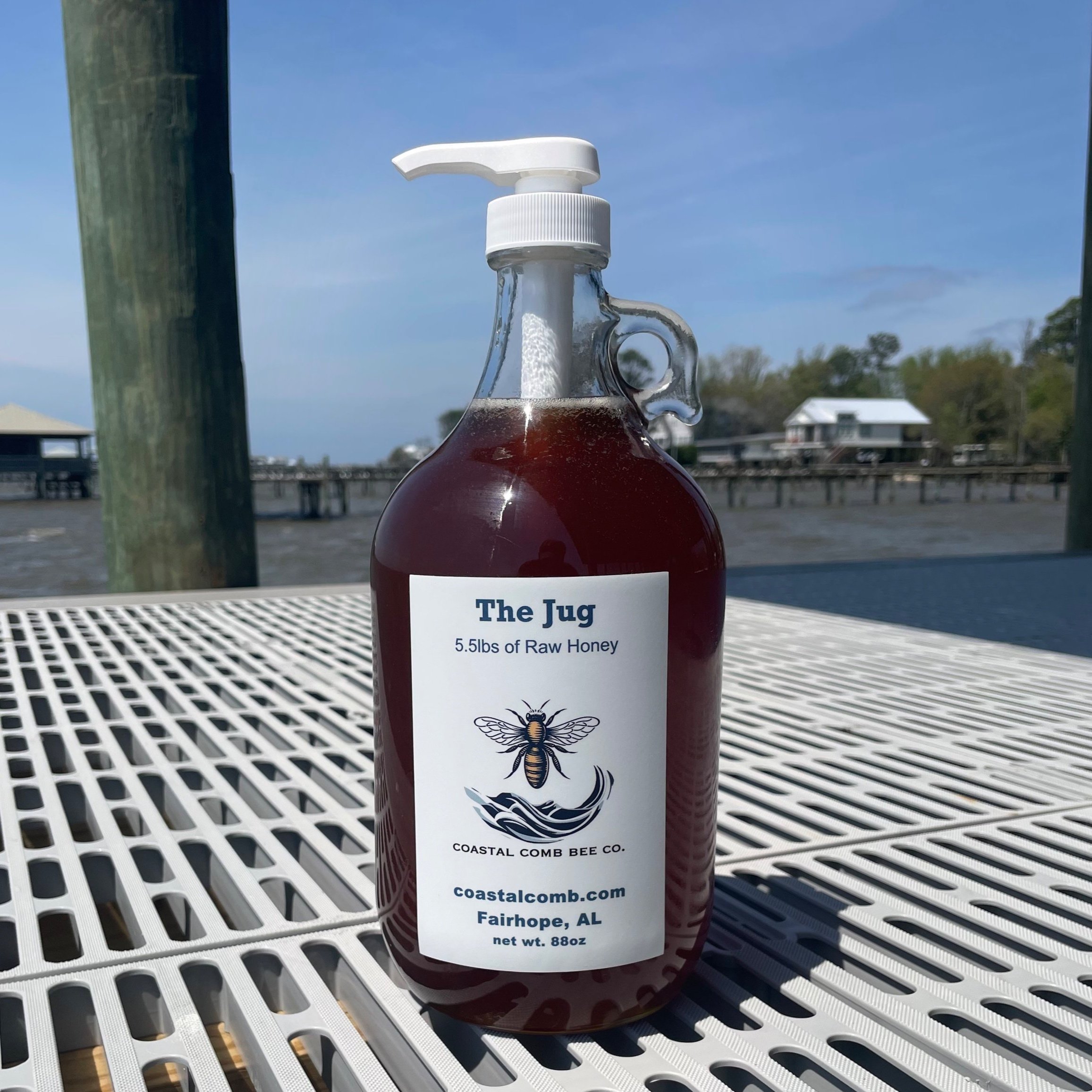 The Jug (88oz of raw honey)