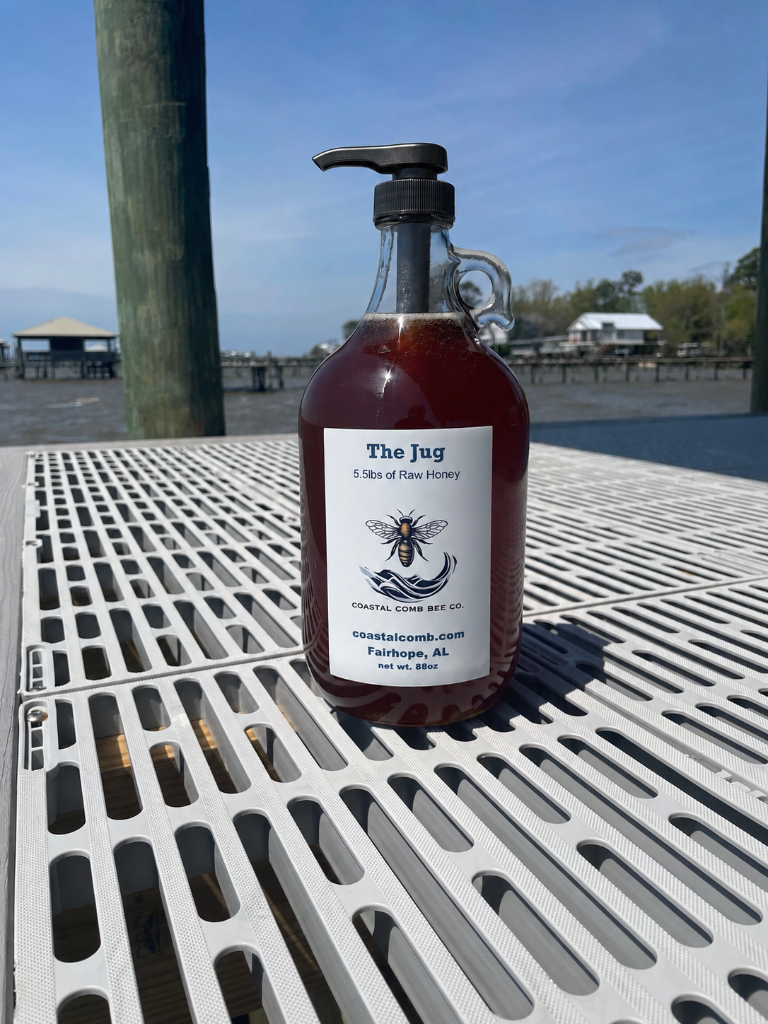 The Jug (88oz of raw honey)