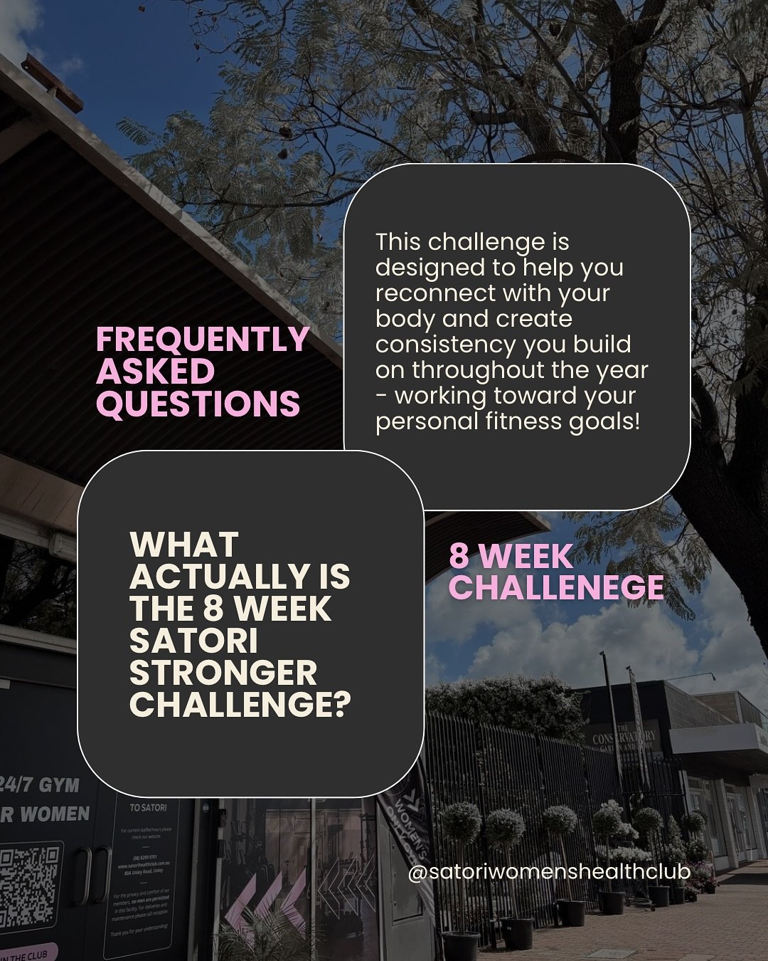 Answering your challenge questions 🫡

Register now - link in bio 🩷

Not a member but want to join? Start one of our no lock in contract memberships today! ‼️

#8weekchallenge #womensonlygym