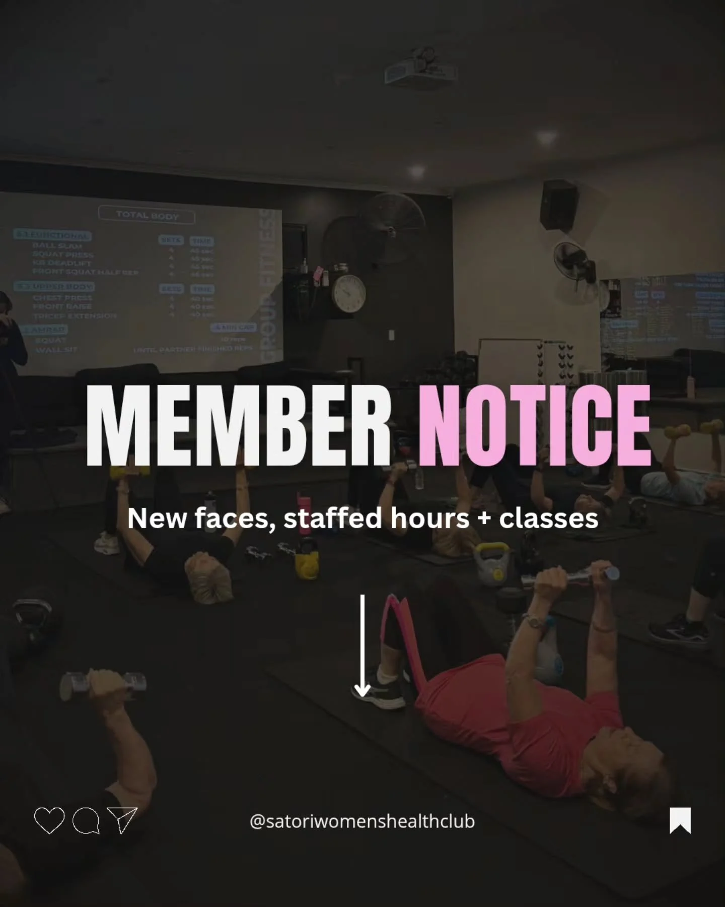 CLUB UPDATE 🚨

This week our much loved Club Assistant Sophie is starting a new adventure and will be moving into a Personal Training role at the club 🔥 we are super excited for her and look forward to opening up some new PT spots with her soon.

✨