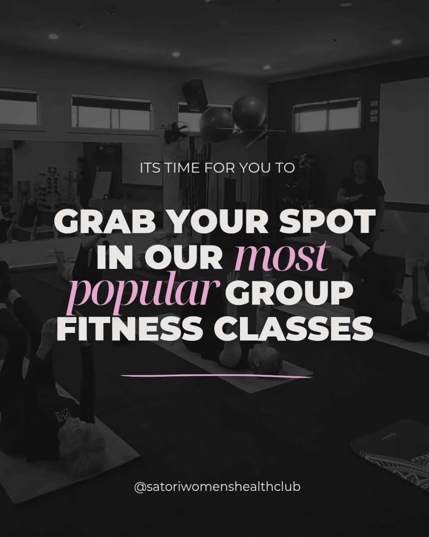 ✨ Our classes for the week ahead are now live!

You may notice only a couple of classes missing from the timetable this week as our new instructors settle in. These classes will be back from the 9th of June 🫶

We're excited to welcome Jessica, who w