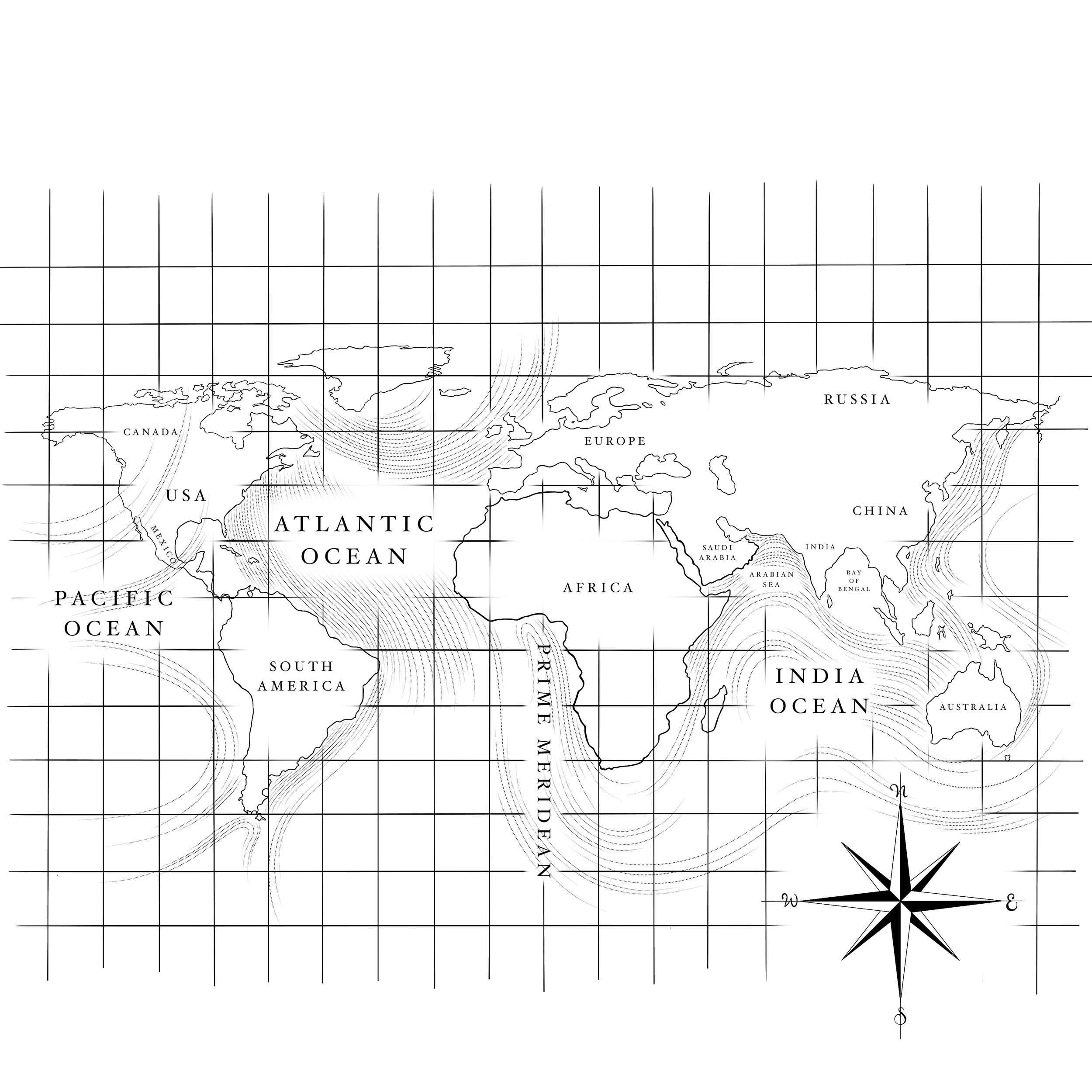 Wonderlust Map Design