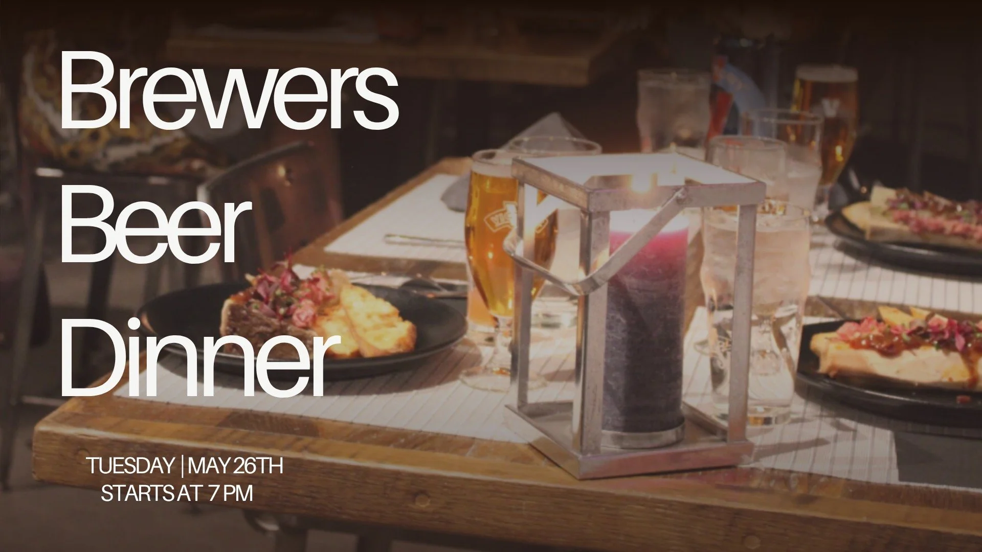 Brewers Beer Dinner