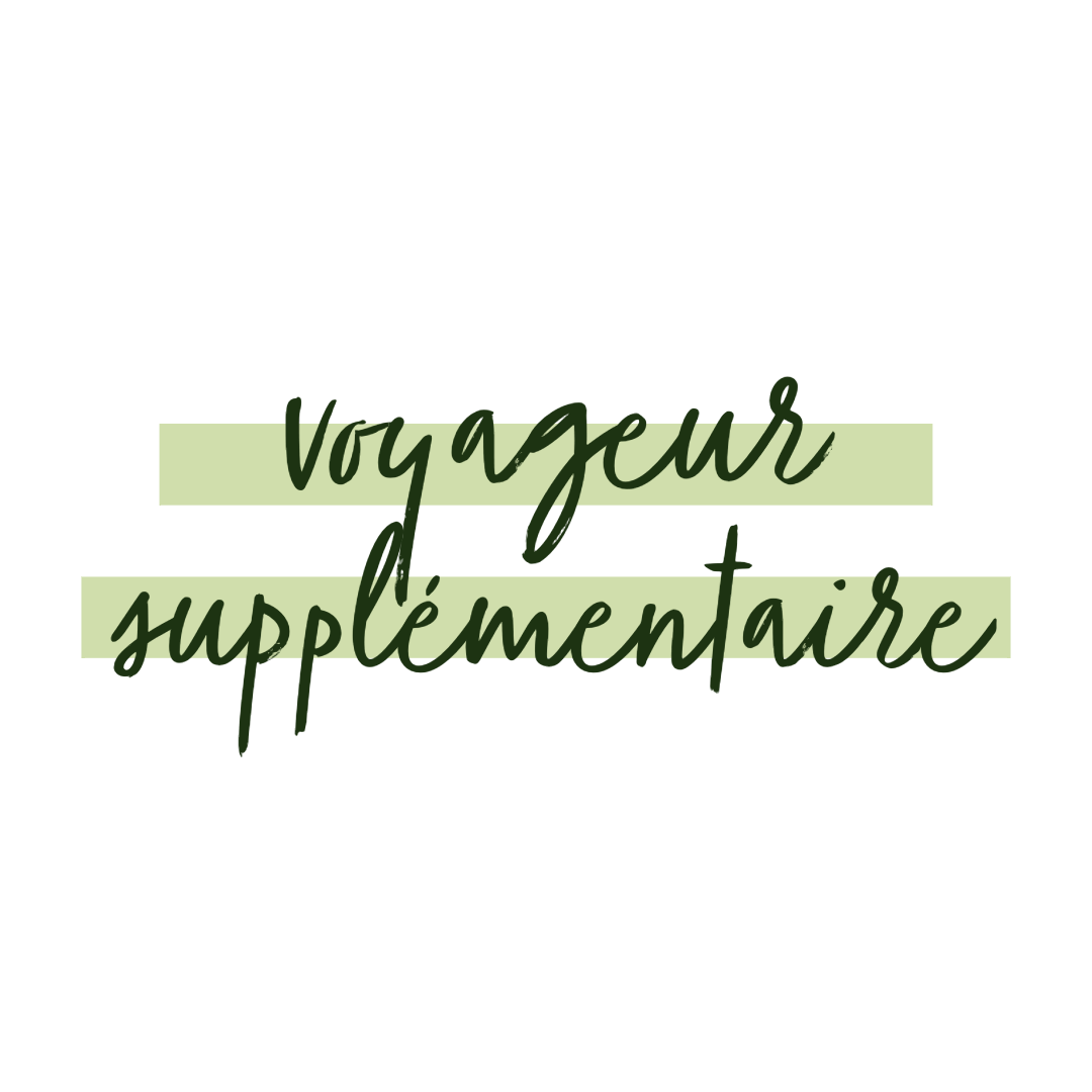 Voyageur supplémentaire