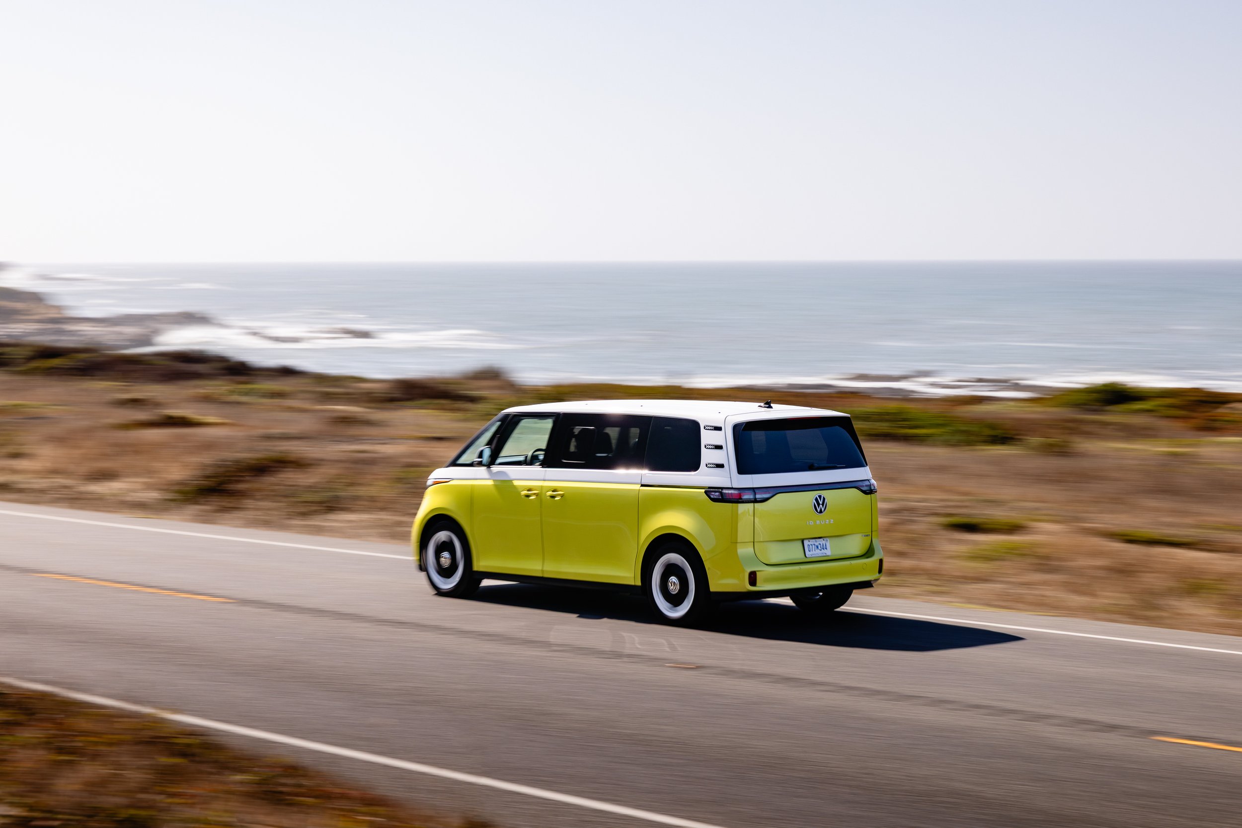 VW ID. Buzz - Pomelo Yellow - Exterior Tracking - © Sam Dobbins 2024 - 7291-Enhanced-NR.jpg