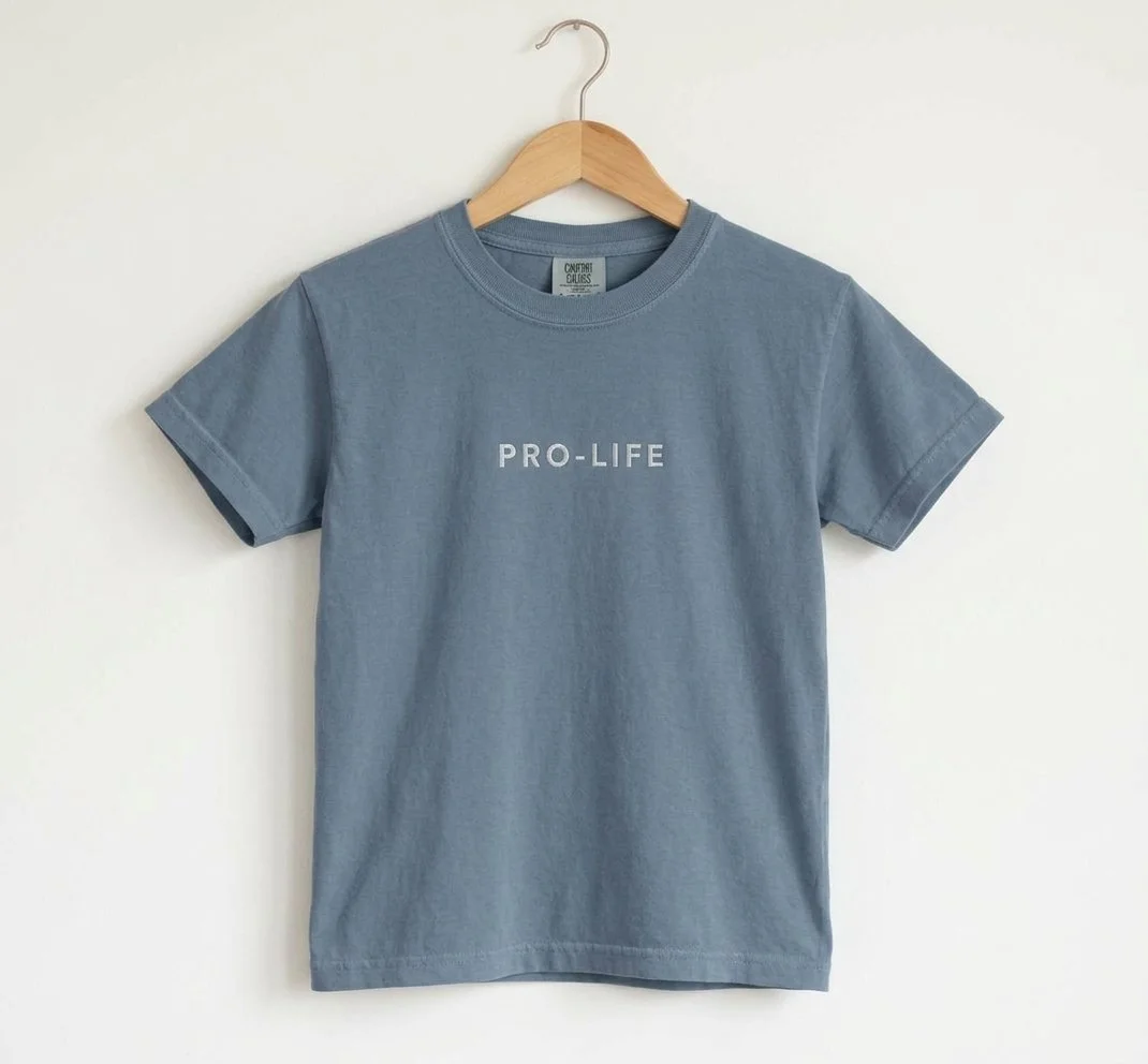 Denim Youth Pro-Life Tee