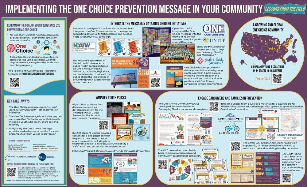 One Choice Prevention Downloadable Resources — One Choice Prevention