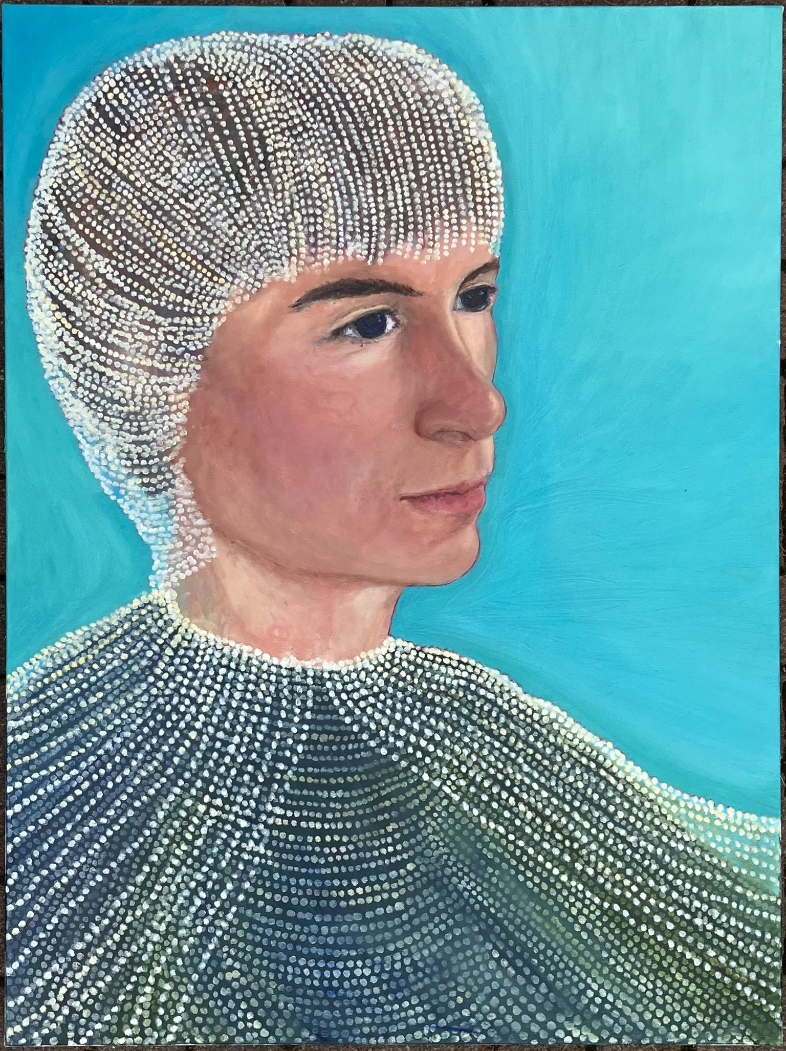 Royalty,2026. Oil on Canvas - 30x40x1.5 in