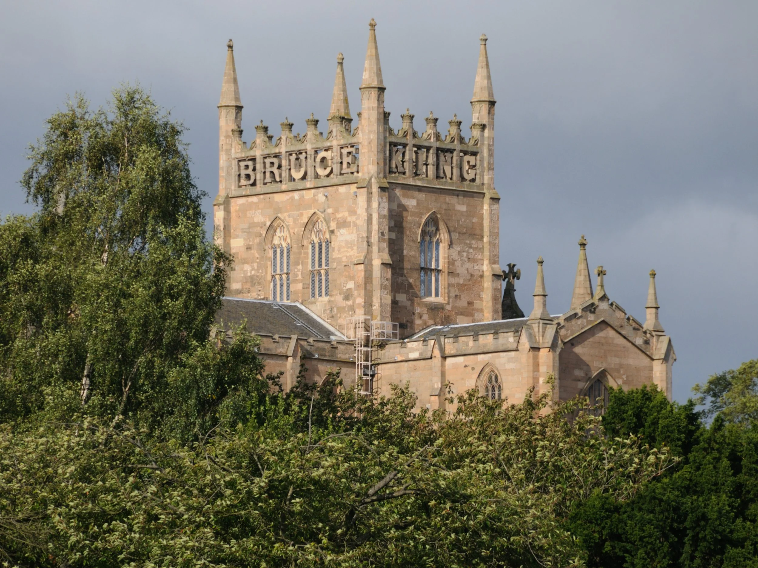 Exterior of Dunfermline Abbey
