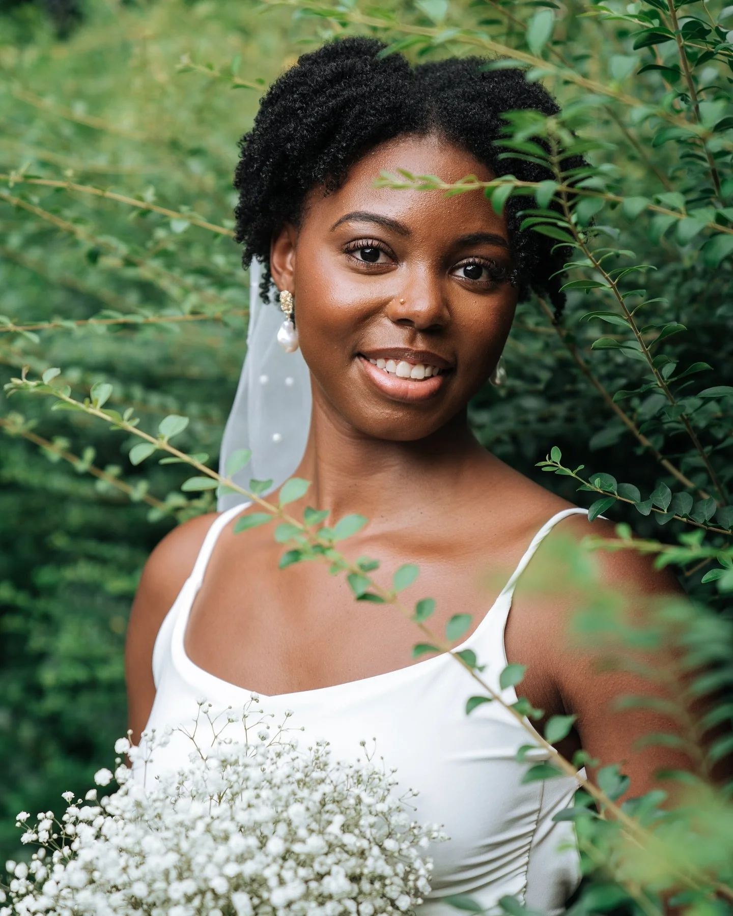 Even though a wedding is a celebration of two, I always take individual portraits of each person in the couple. This way, the shoot highlights not only the beauty of the couple together but also each individual, showcasing all the details of their lo