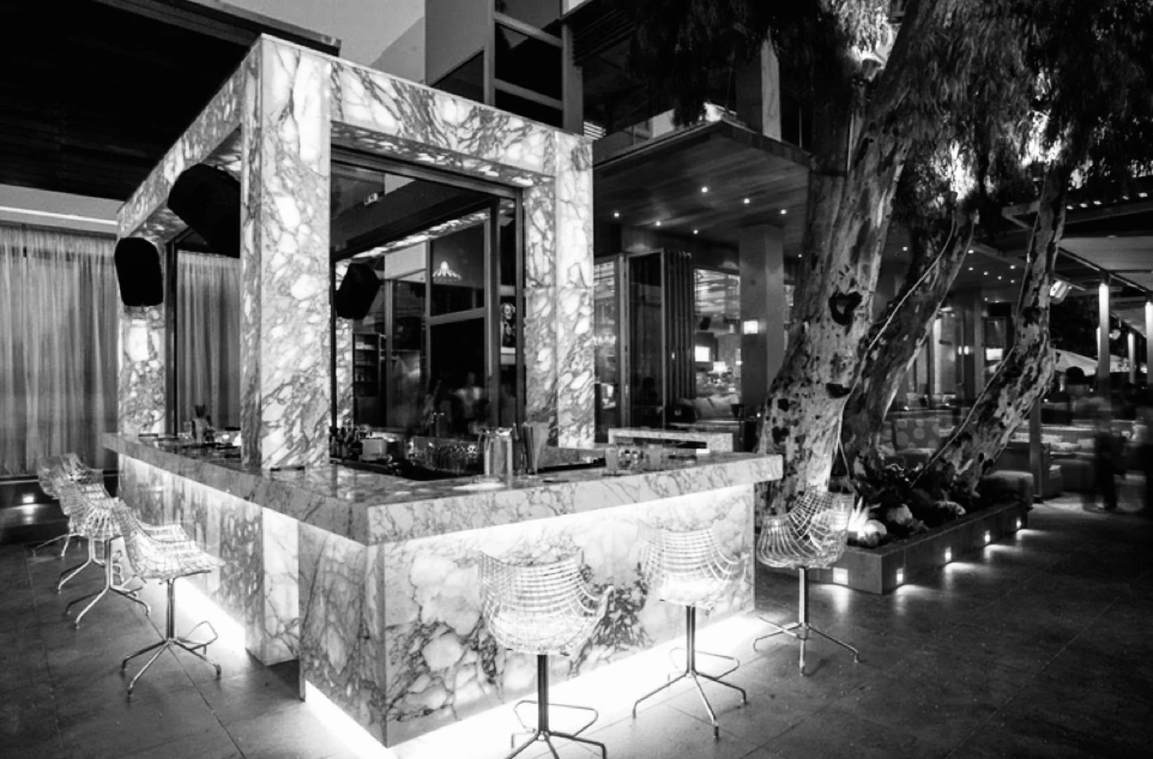 “W” cafe-bar-restaurant, Rio.