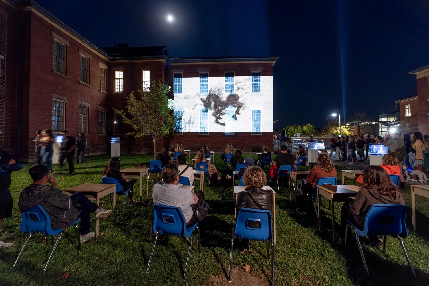 Tommy Truong, video and sculptural installation "My name is 張麟發 Tommy Lan Phat Truong 2.0",  Photo by Jae Yang