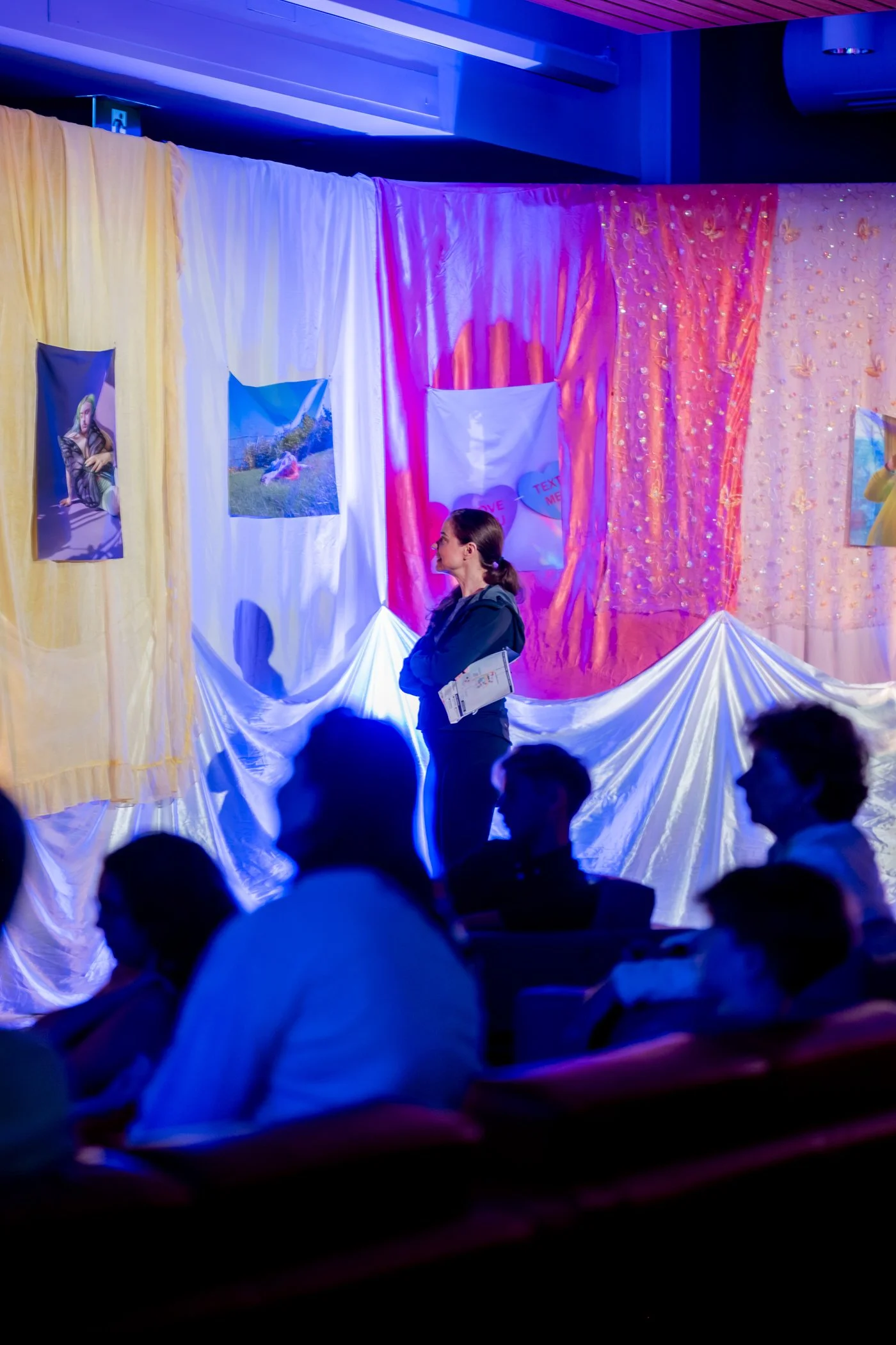 Laurence Philomène, video installation "5 Years at Home", Photo by Jae Yang