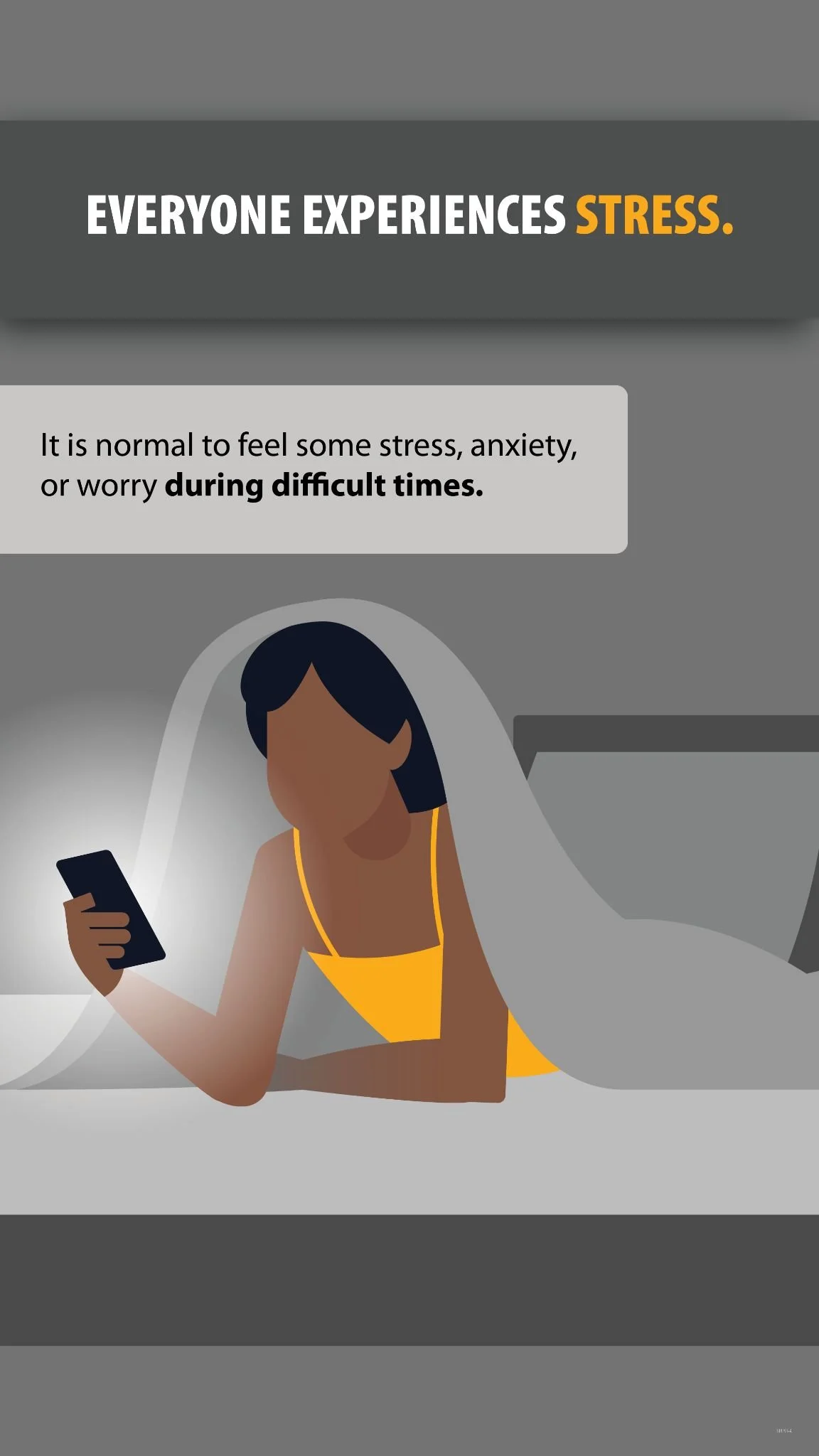 A panel from our story on preserving your mental health during the pandemic. 