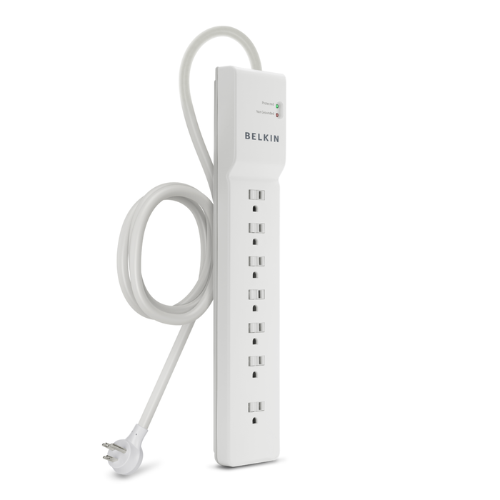 Belkin  7-Outlet Commercial Surge Protector with 7 ft Cord