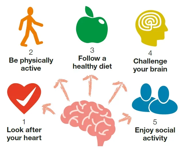 Reducing the Risk of Dementia Through Healthy Lifestyle Choices