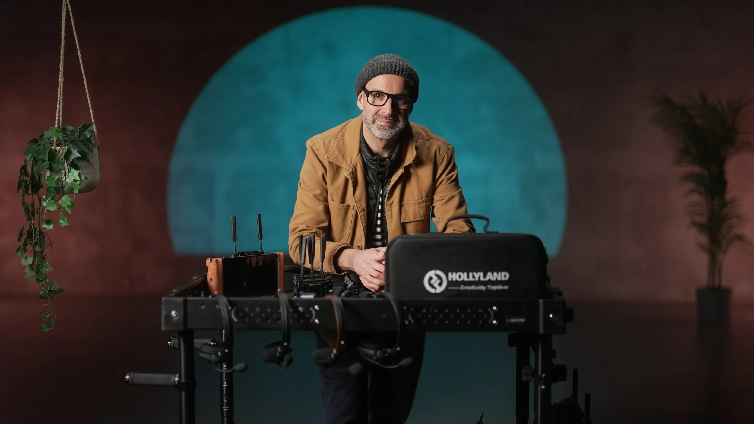Alan Stockdale from Foundlight Productions and the owner of York Road Studio