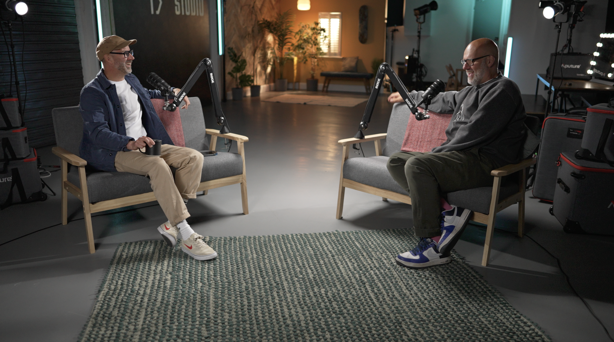 Professional podcast studio Brighton