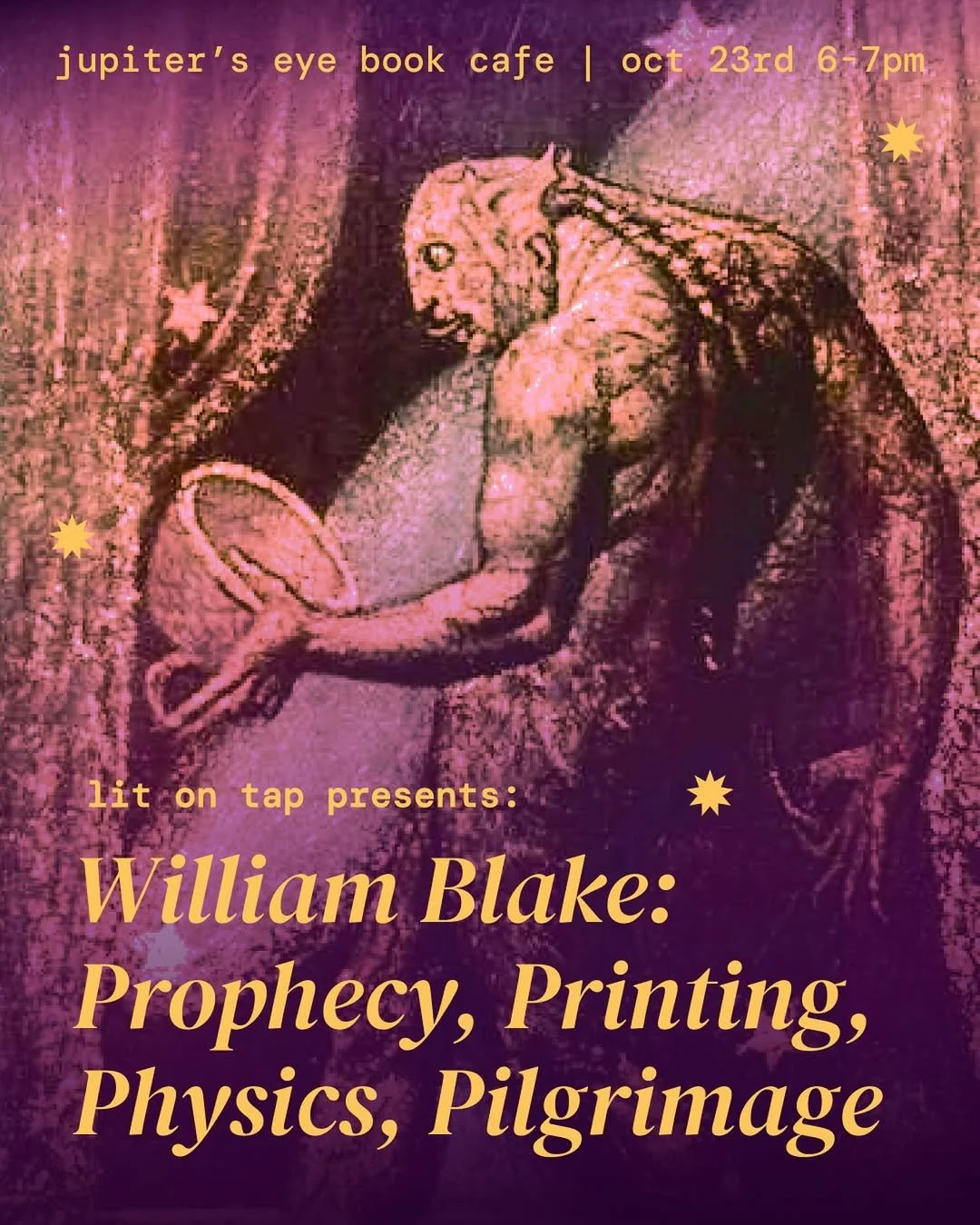 Lit on Tap with William Blake