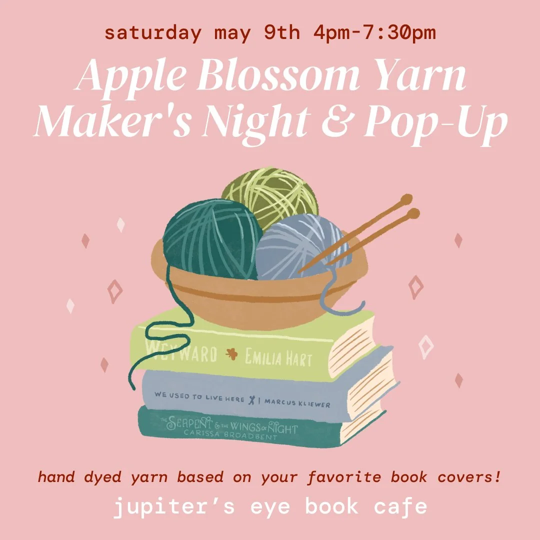 Apple Blossom Yarn Marker's Night & Pop-Up