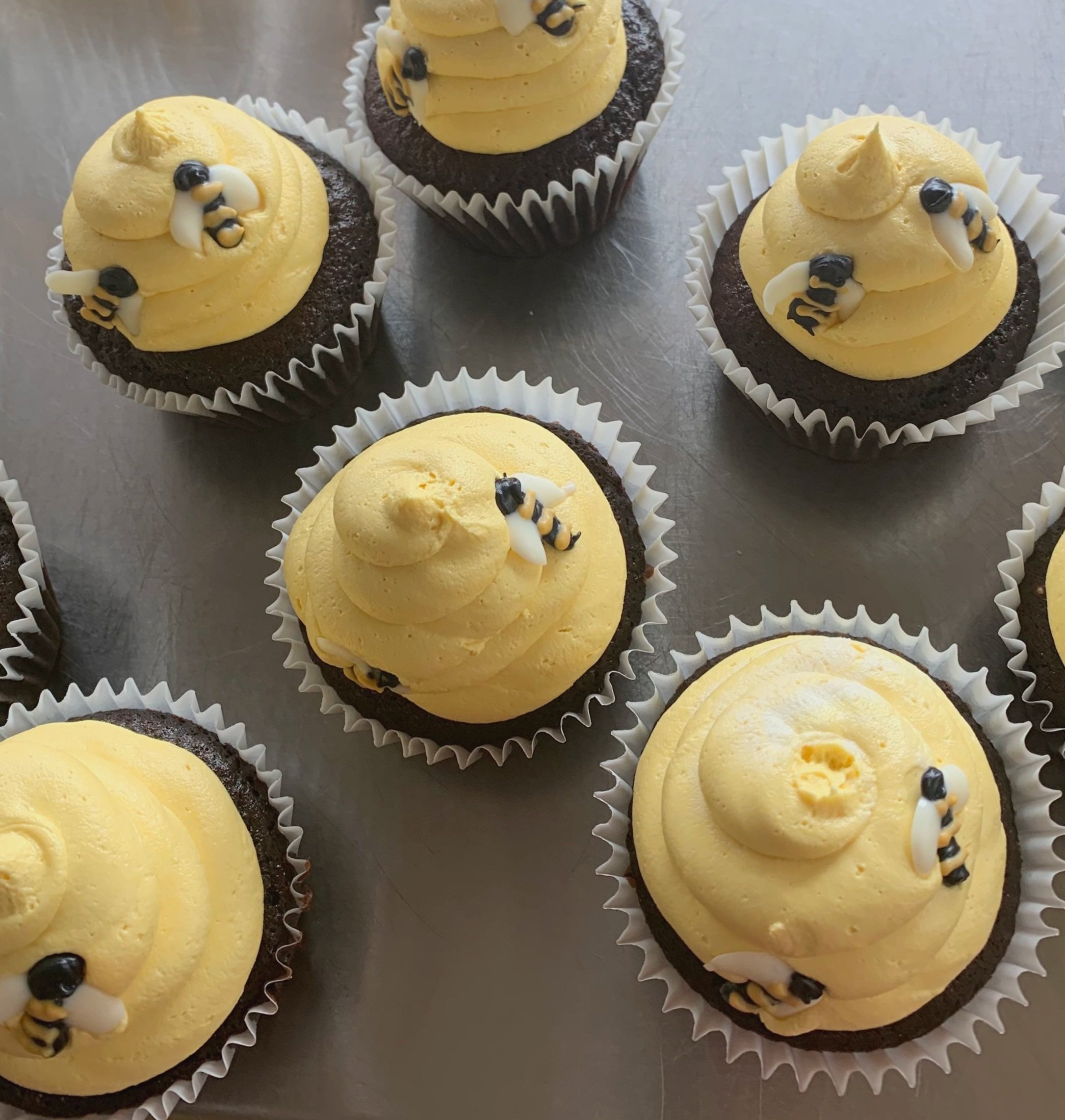 Bee Cupcakes