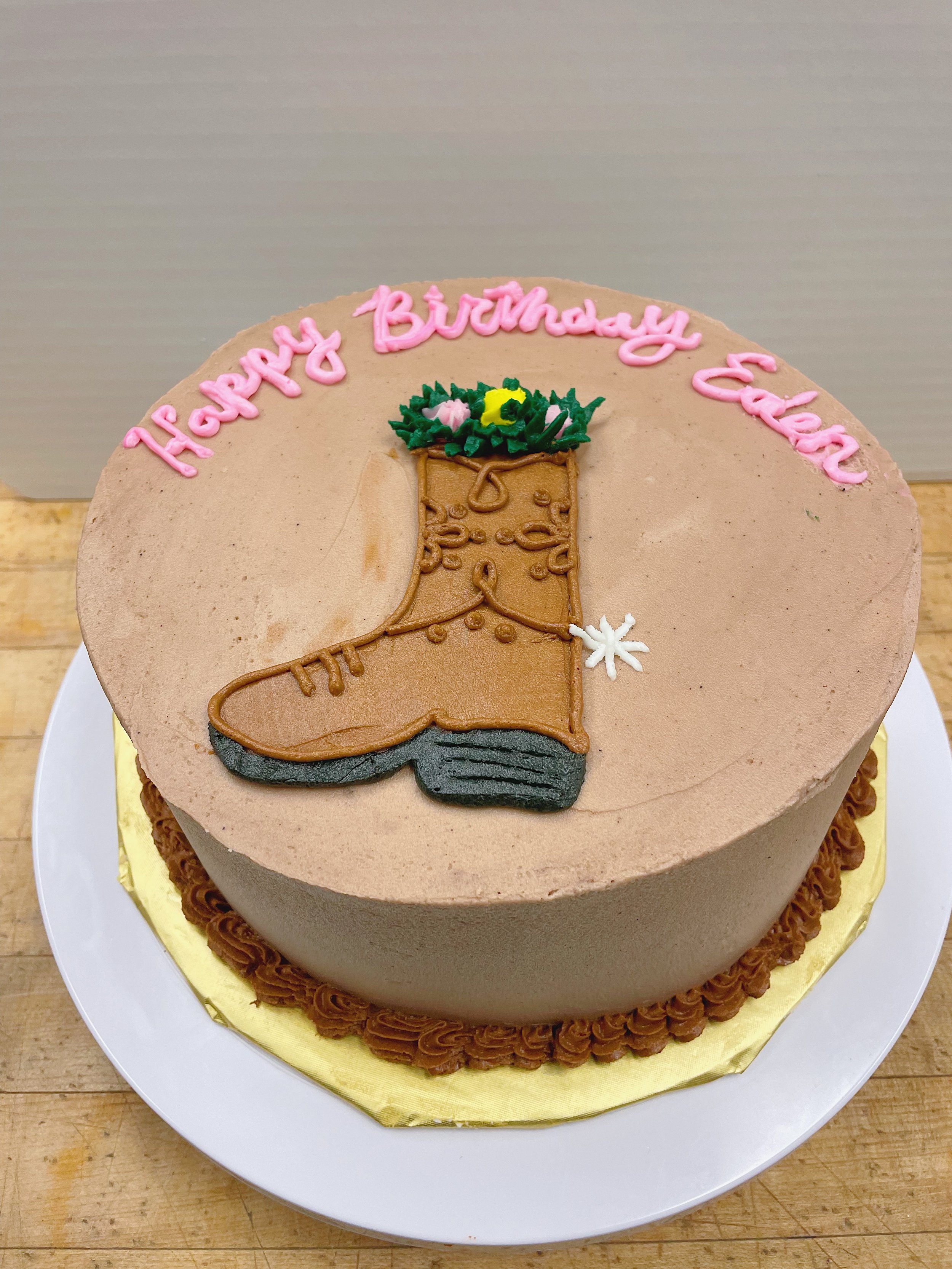 Cowgirl Birthday Cake