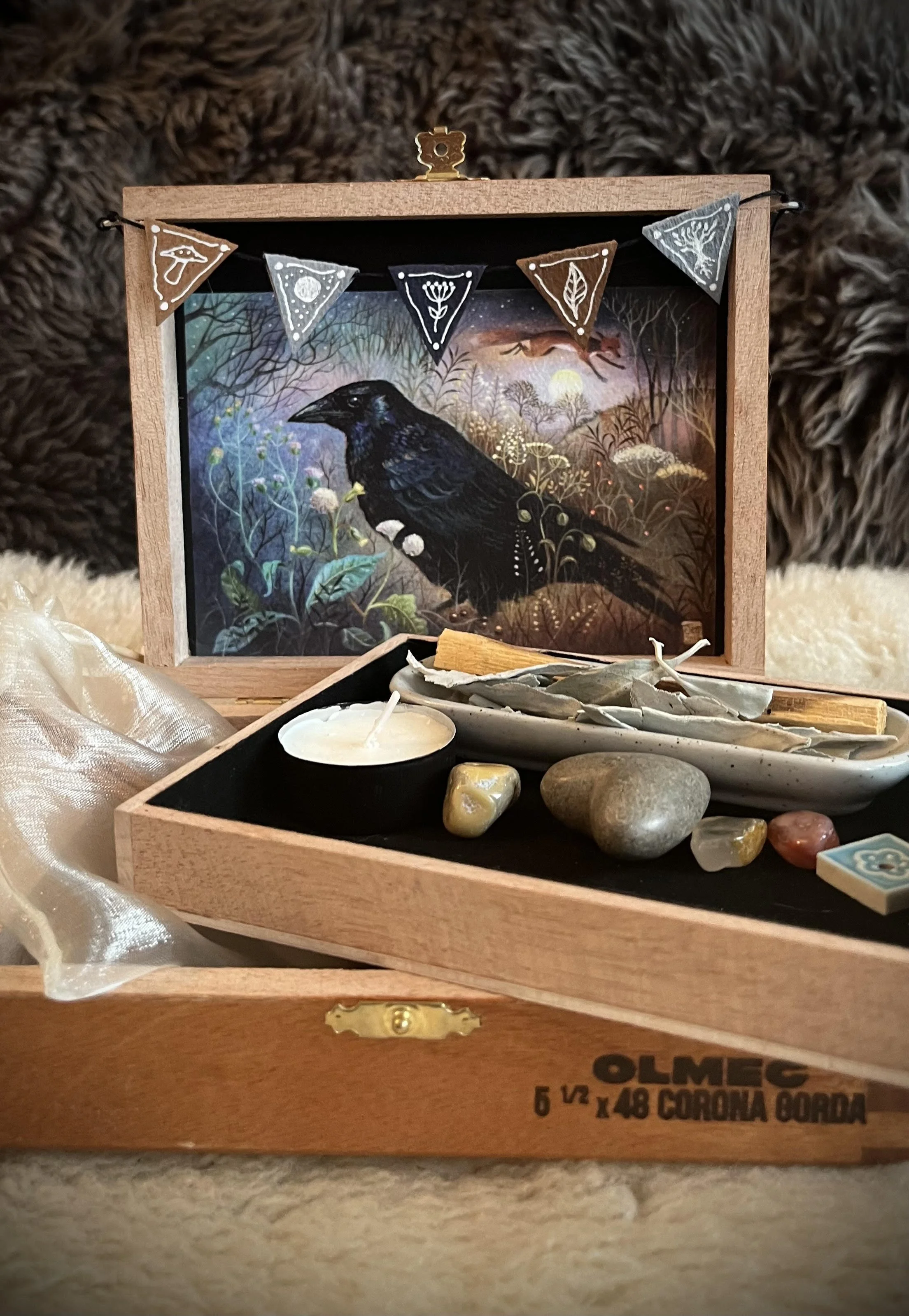 Crow Altar Box @mistystone.net