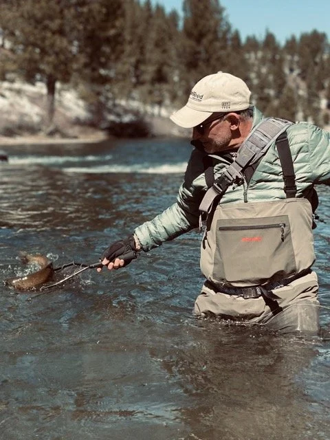Brian Two years struggling to catch fish on the Truckee River, then one Euro Nymph Crash Course with Jeff and problem solved.