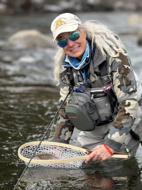 Shana I’ve always been a dry fly angler but wanted to learn more about Euro nymphing. A session with Jeff was a game changer. Now I know the gear set-up and have a whole new set of skills for catching trout!