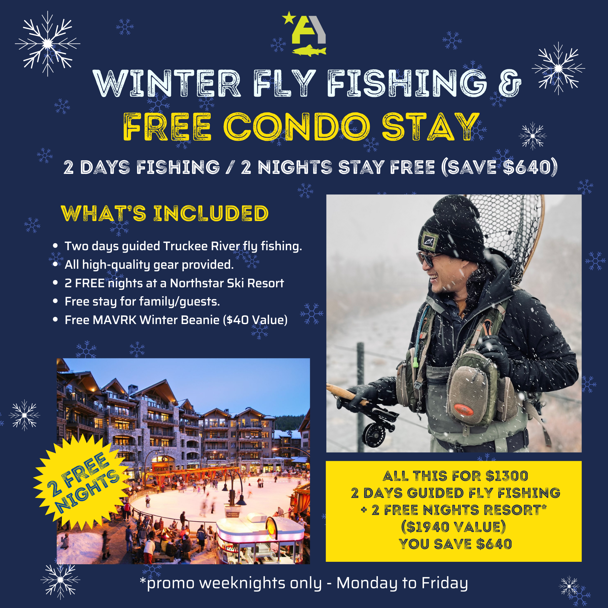 Winter Guided Fly Fishing Deal