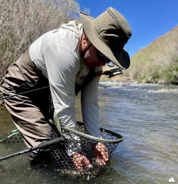 I’ve always wanted to learn to fly fish and now I’m doing it at age 60 thanks to Jeff.